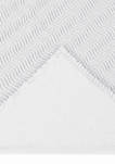 Natick Collection Wavy Channel Stripes Design 100% Cotton Tufted Unique Luxurious Bedspread