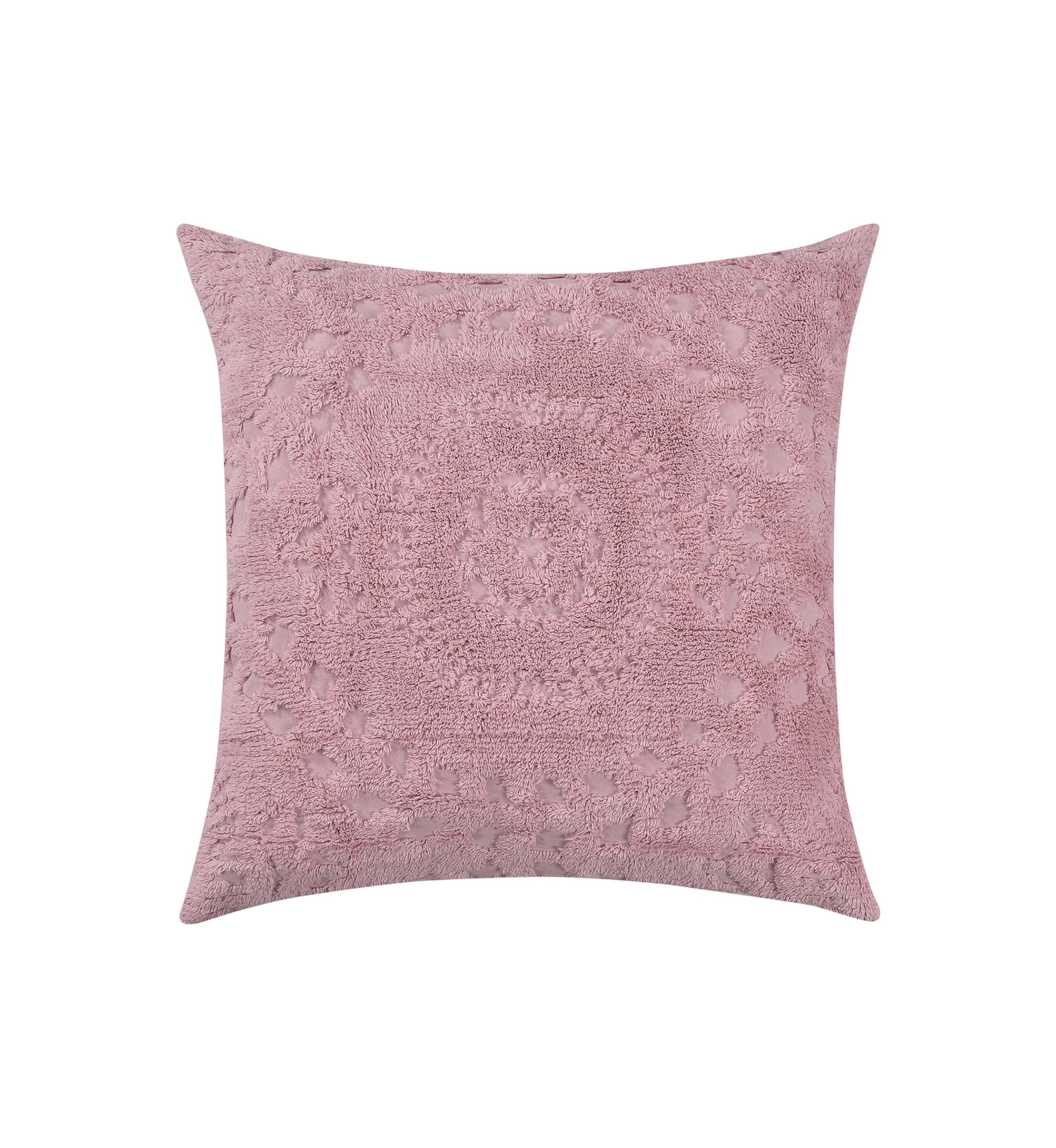 Rio Collection Floral Design 100% Cotton Tufted Unique Luxurious Euro Sham
