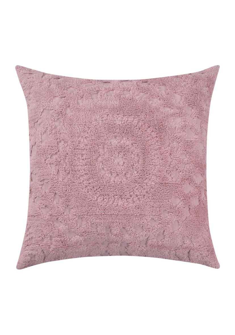 Rio Collection Floral Design 100% Cotton Tufted Unique Luxurious Euro Sham