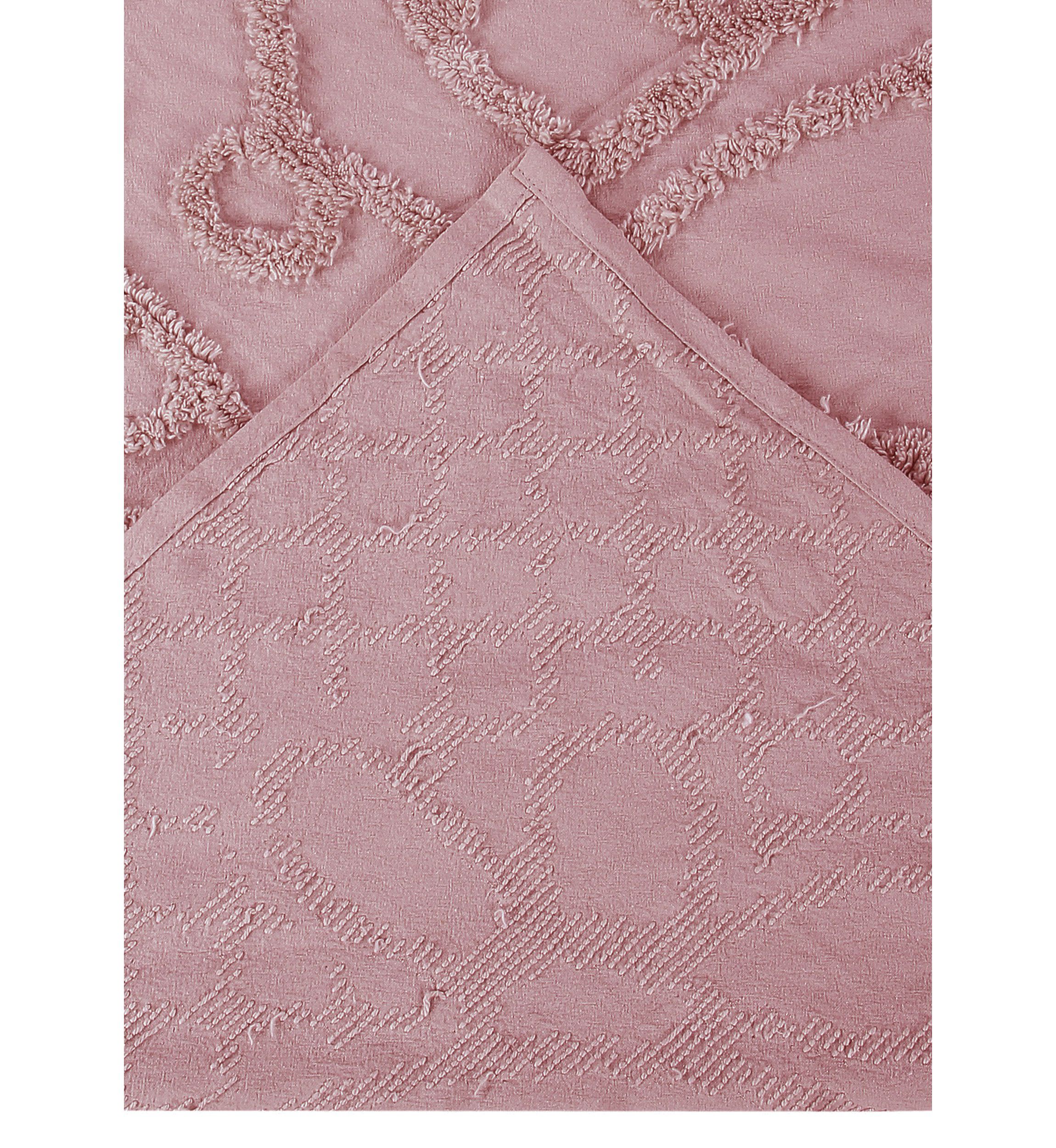 Trevor Collection Medallion Design 100% Cotton Tufted Unique Luxurious Bedspread Set