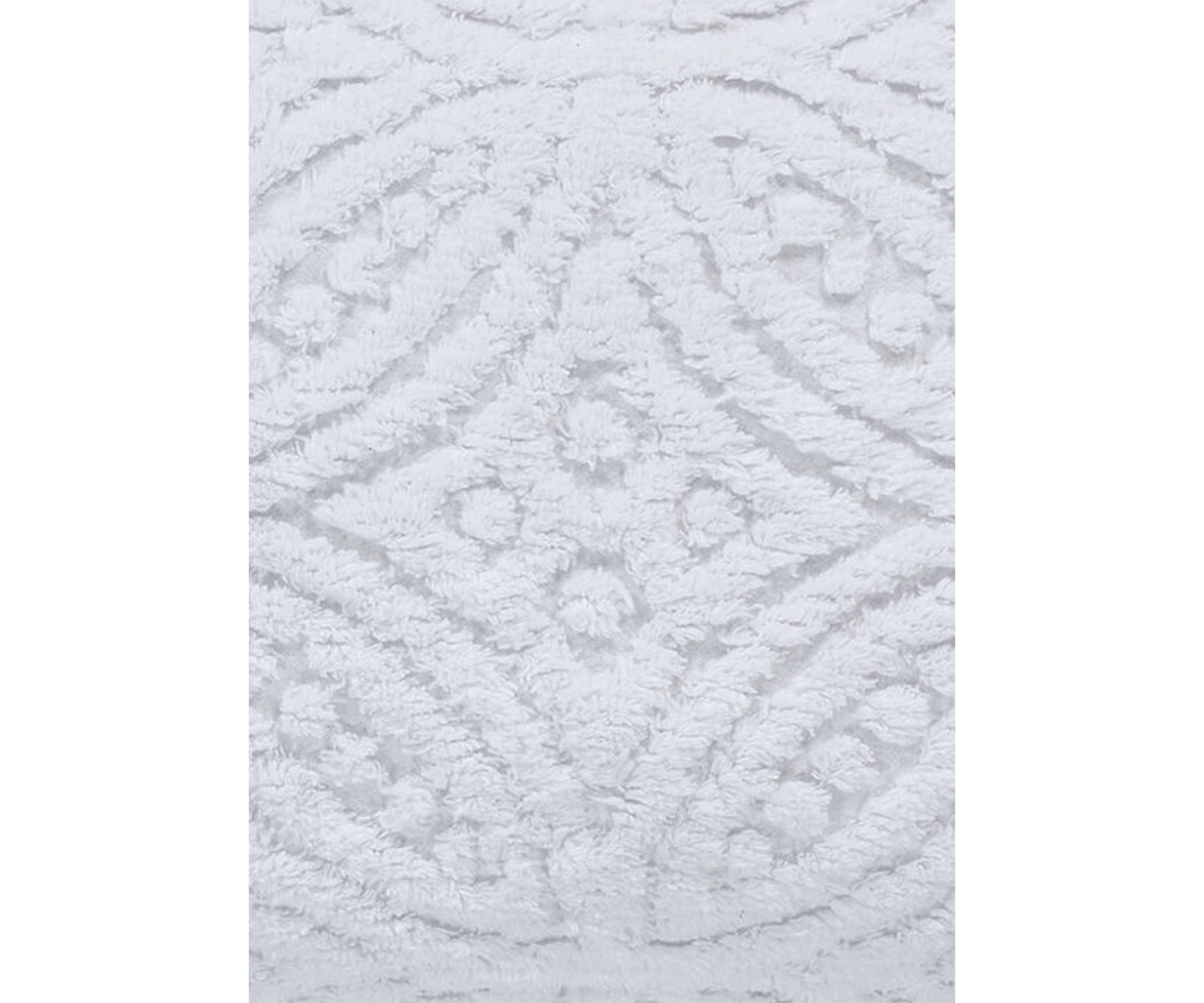 Wedding Ring Collection Loop Design 100% Cotton Tufted Unique Luxurious Machine Bedspread