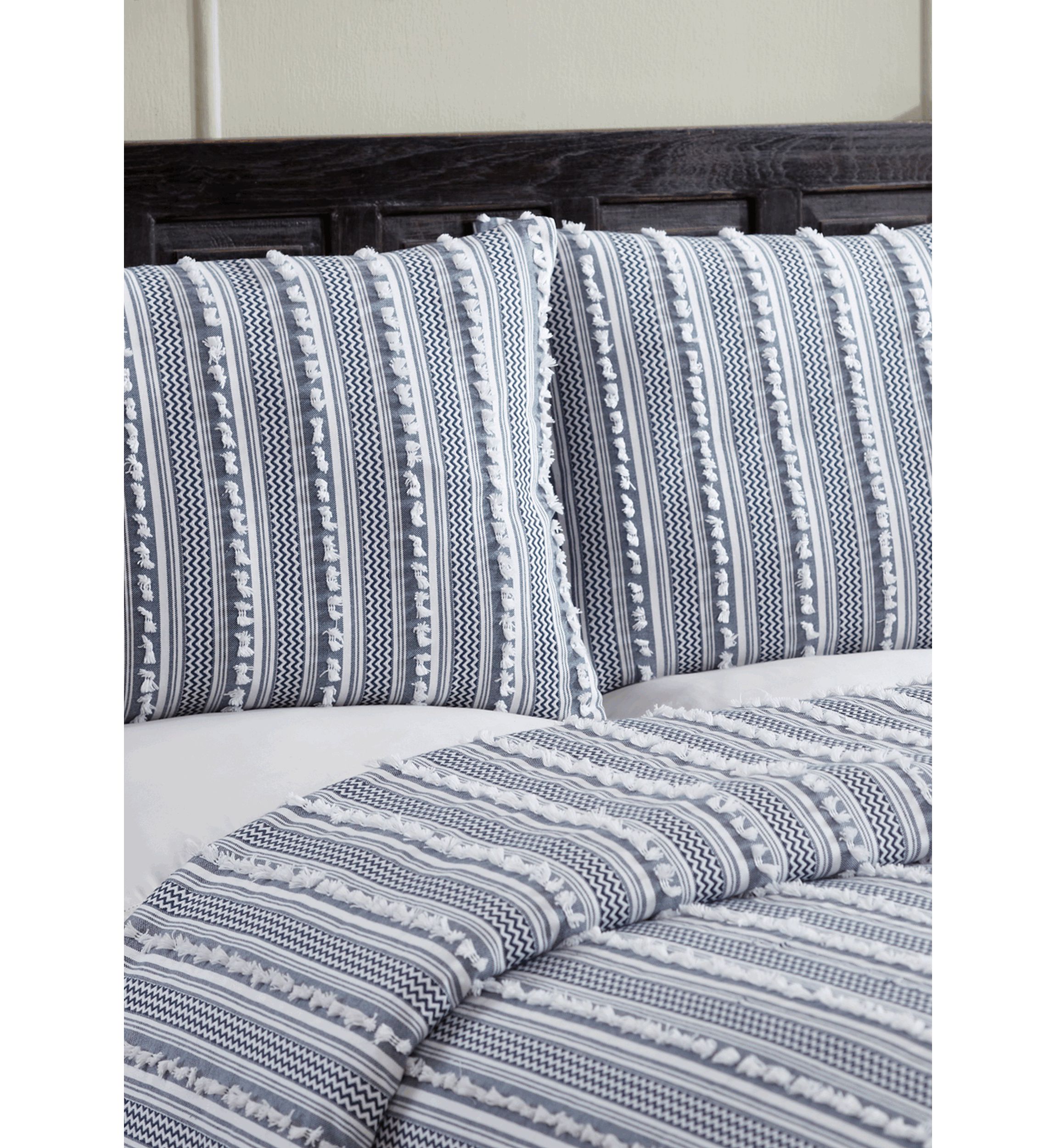 Angelique Comforter Set 100% Cotton Tufted Unique Luxurious Soft Plush Chenille