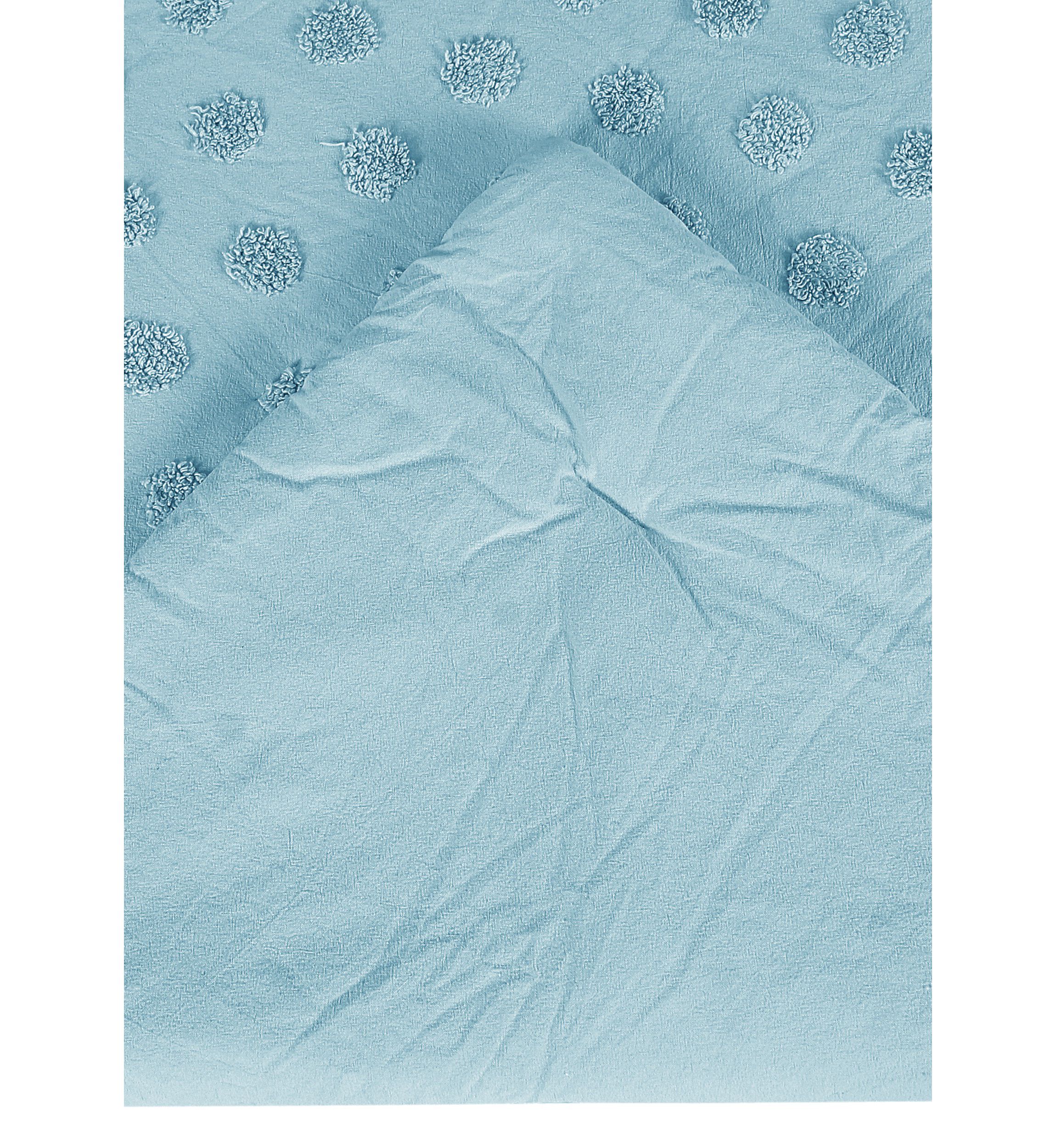 Athenia Comforter Set 100% Cotton Tufted Unique Luxurious Soft Plush Chenille