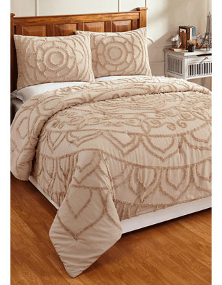 Details about   Better Trends Cleo Comforter Collection 100% Cotton Tufted Unique Luxurious Soft 