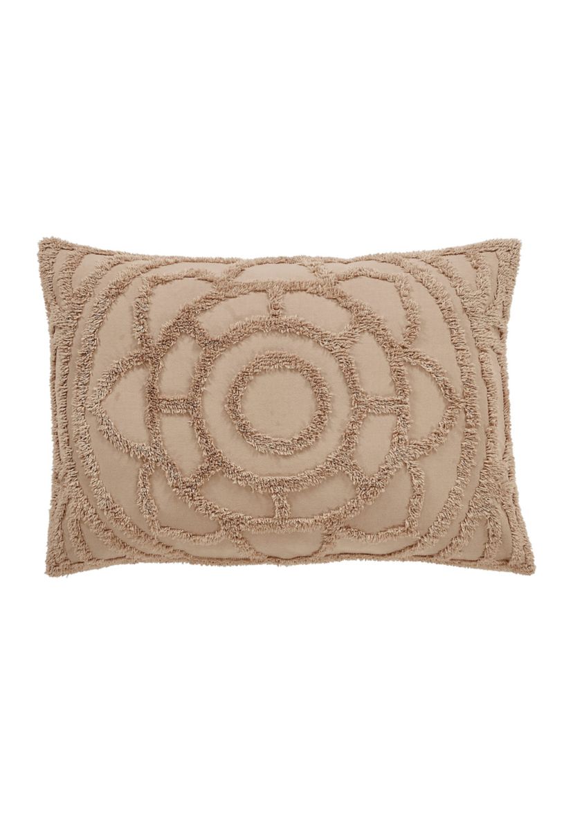Cleo Comforter Set 100% Cotton Tufted Unique Luxurious Soft Plush Chenille