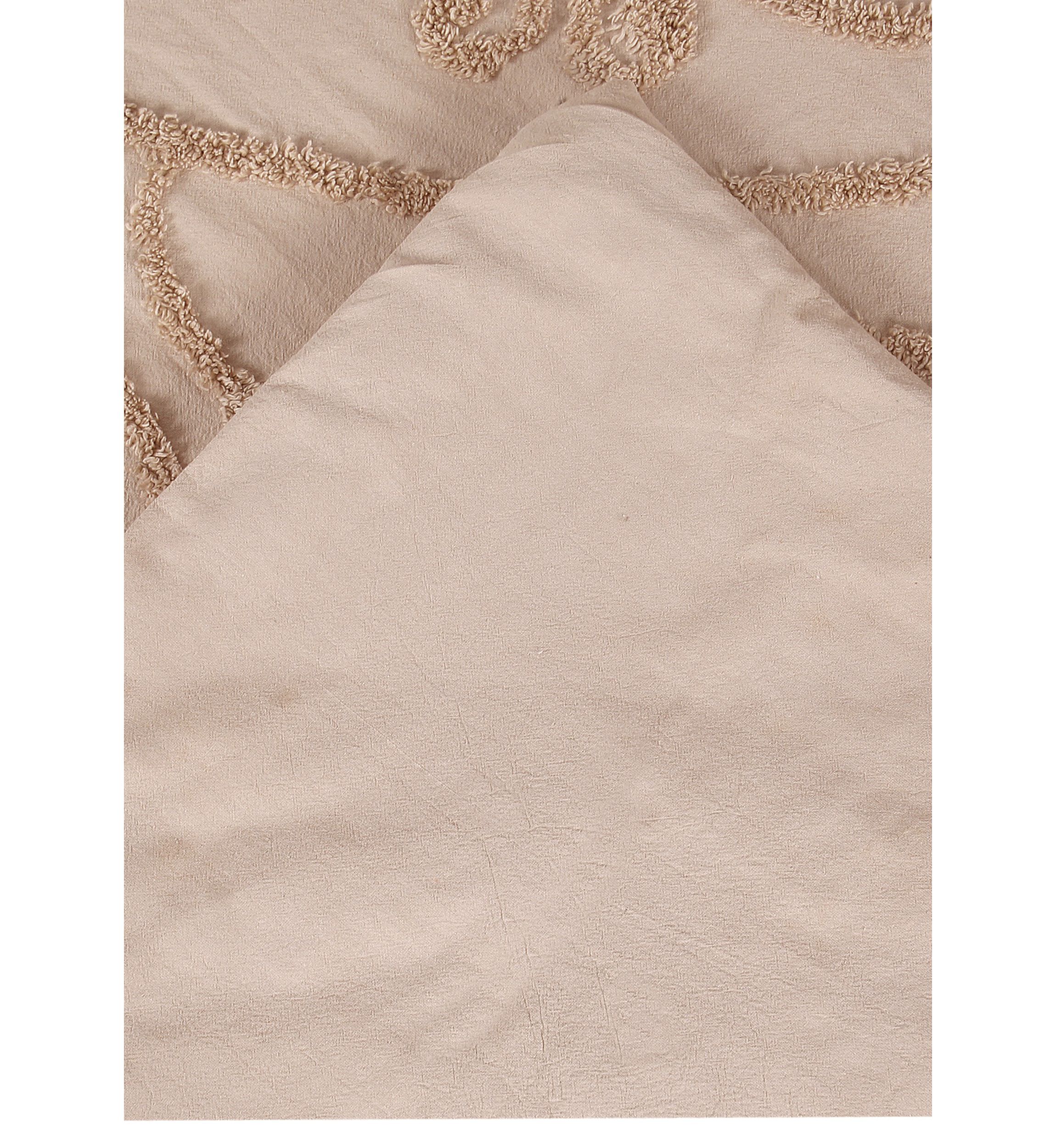 Cleo Comforter Set 100% Cotton Tufted Unique Luxurious Soft Plush Chenille
