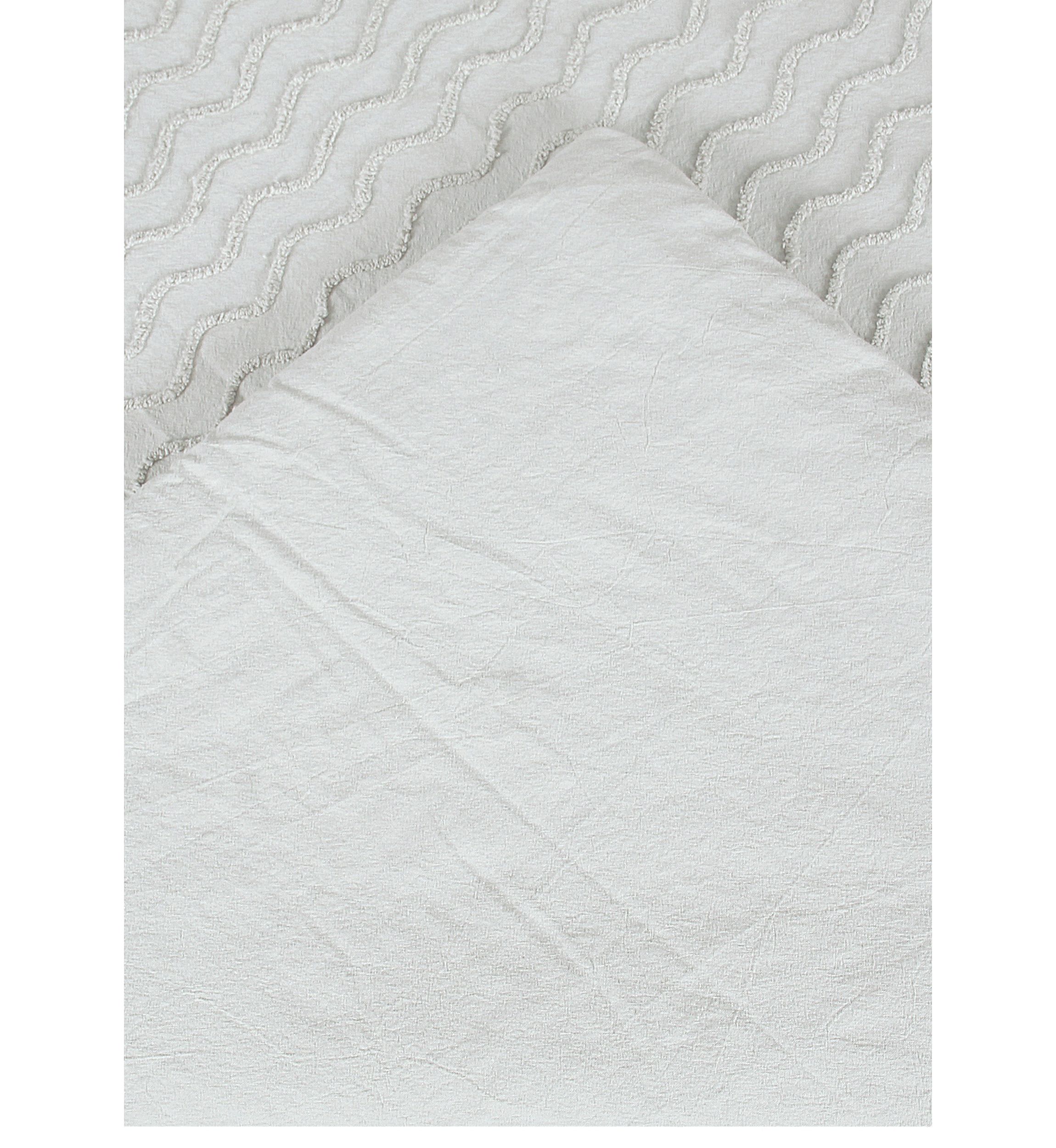 Isabella Comforter Set 100% Cotton Tufted Unique Luxurious Soft Plush Chenille