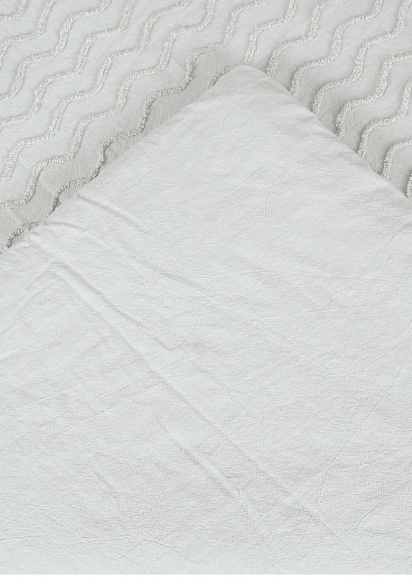 Isabella Comforter Set 100% Cotton Tufted Unique Luxurious Soft Plush Chenille