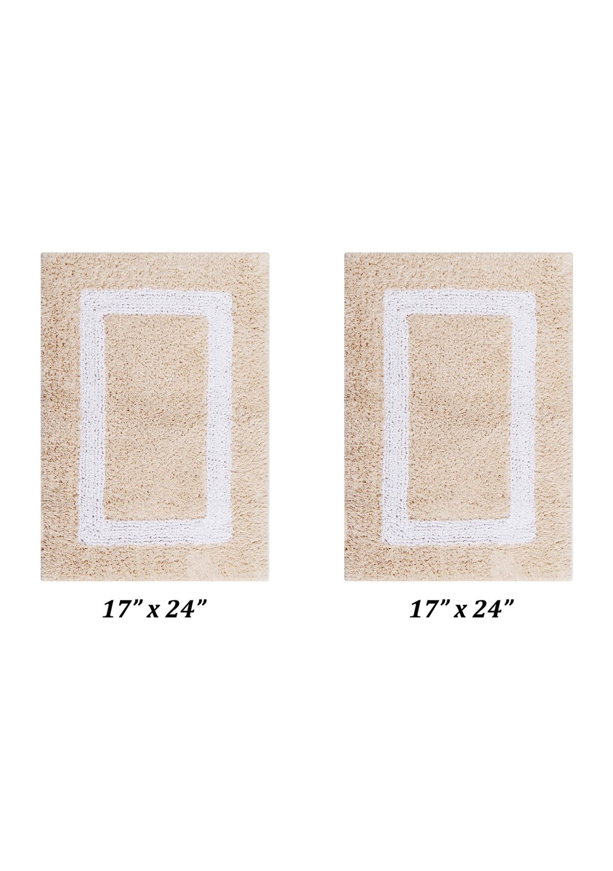 Hotel Collection Ultra Soft, Plush and Absorbent Tufted Bath Mat Rug 100% Cotton