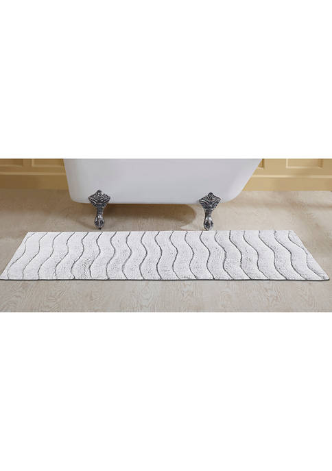 Indulgence Collection Ultra Soft, Plush and Absorbent Tufted Bath Mat Rug 100% Ring-Spun Cotton in Vibrant Colors, 20 in x 60 in Runner