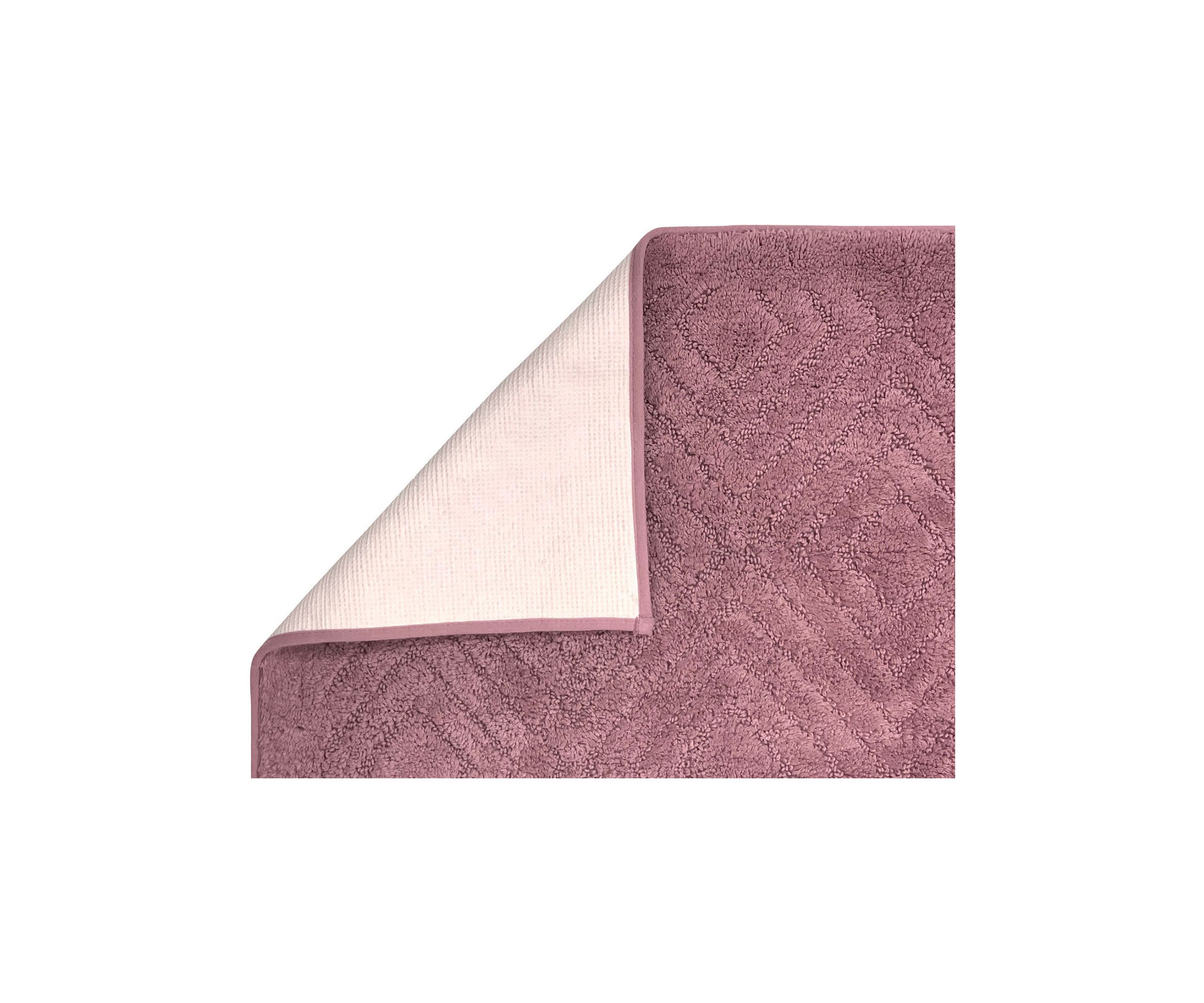 Trier Collection Ultra Soft, Plush and Absorbent Tufted Bath Mat Rug 100% Cotton in Vibrant Colors, 2 Piece Set
