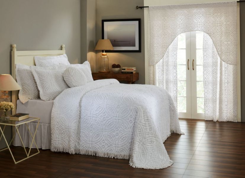 Better Trends Wedding Ring Collection 100% Cotton Bedspread Set