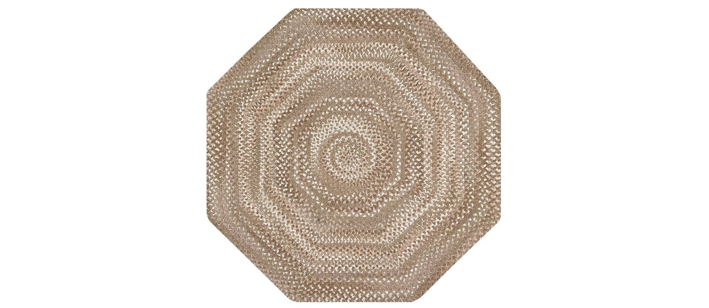 Better Trends Ombre Chenille Collection 100% Cotton Braided Rug