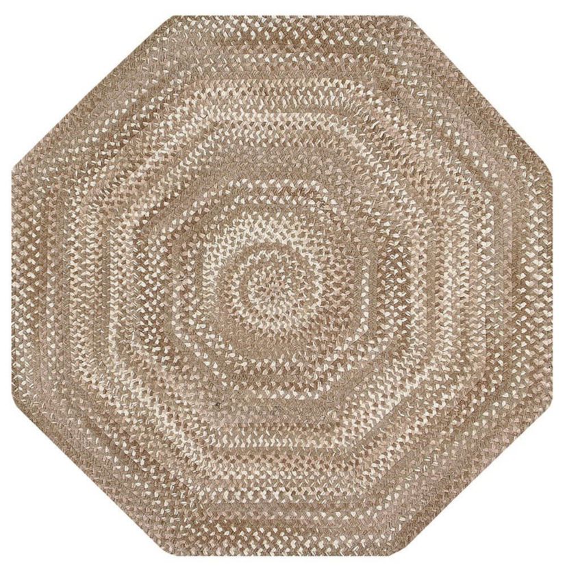 Better Trends Ombre Chenille Collection 100% Cotton Braided Rug