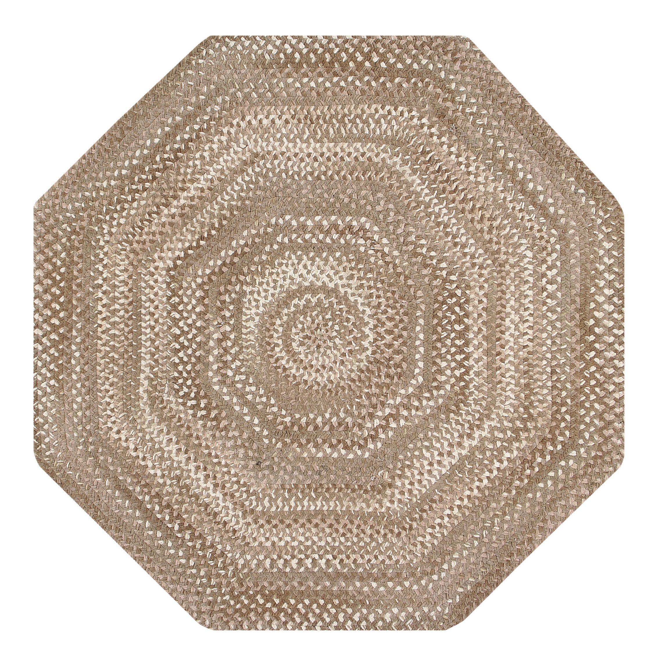Better Trends Ombre Chenille Collection 100% Cotton Braided Rug