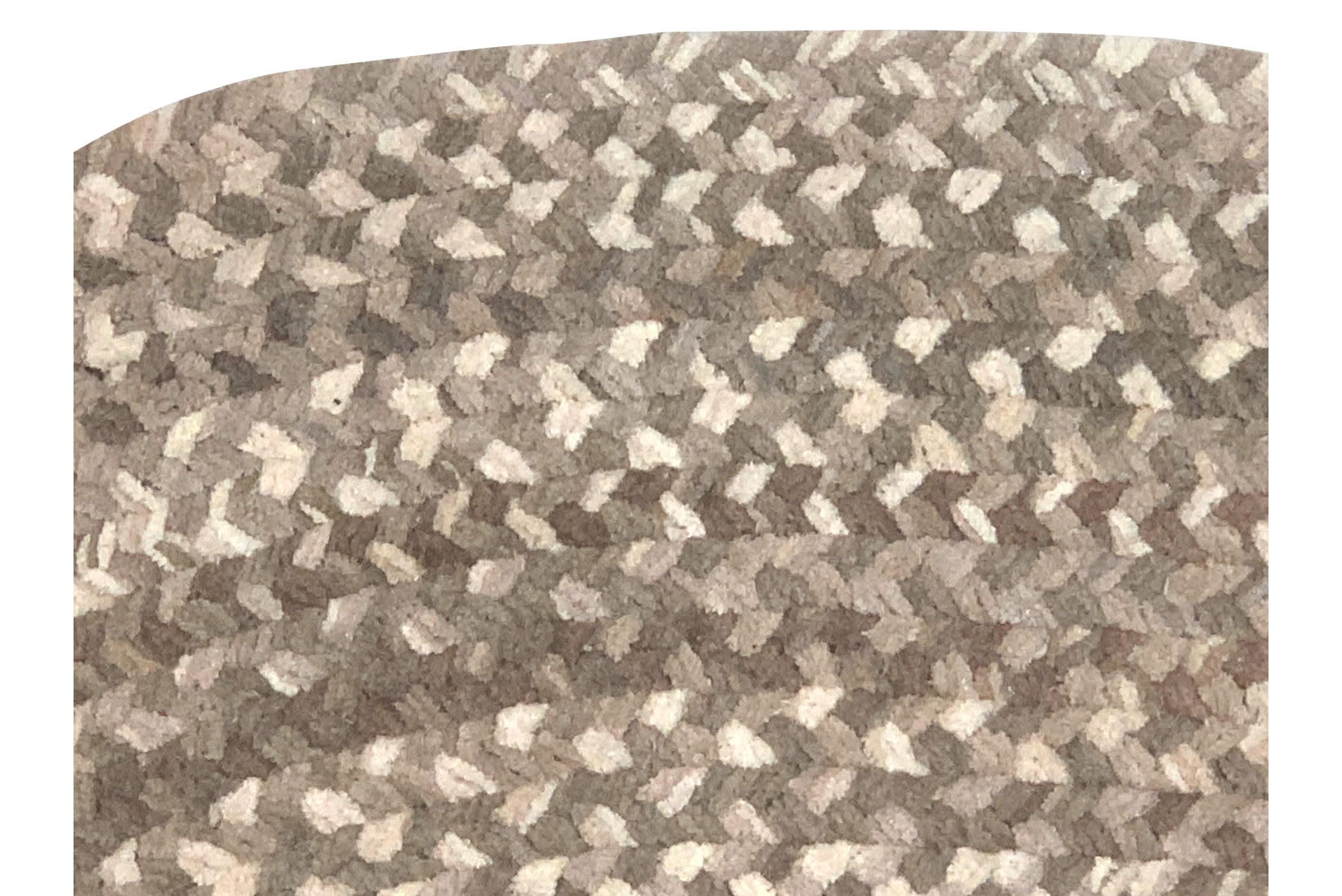 Better Trends Ombre Chenille Collection 100% Cotton Braided Rug