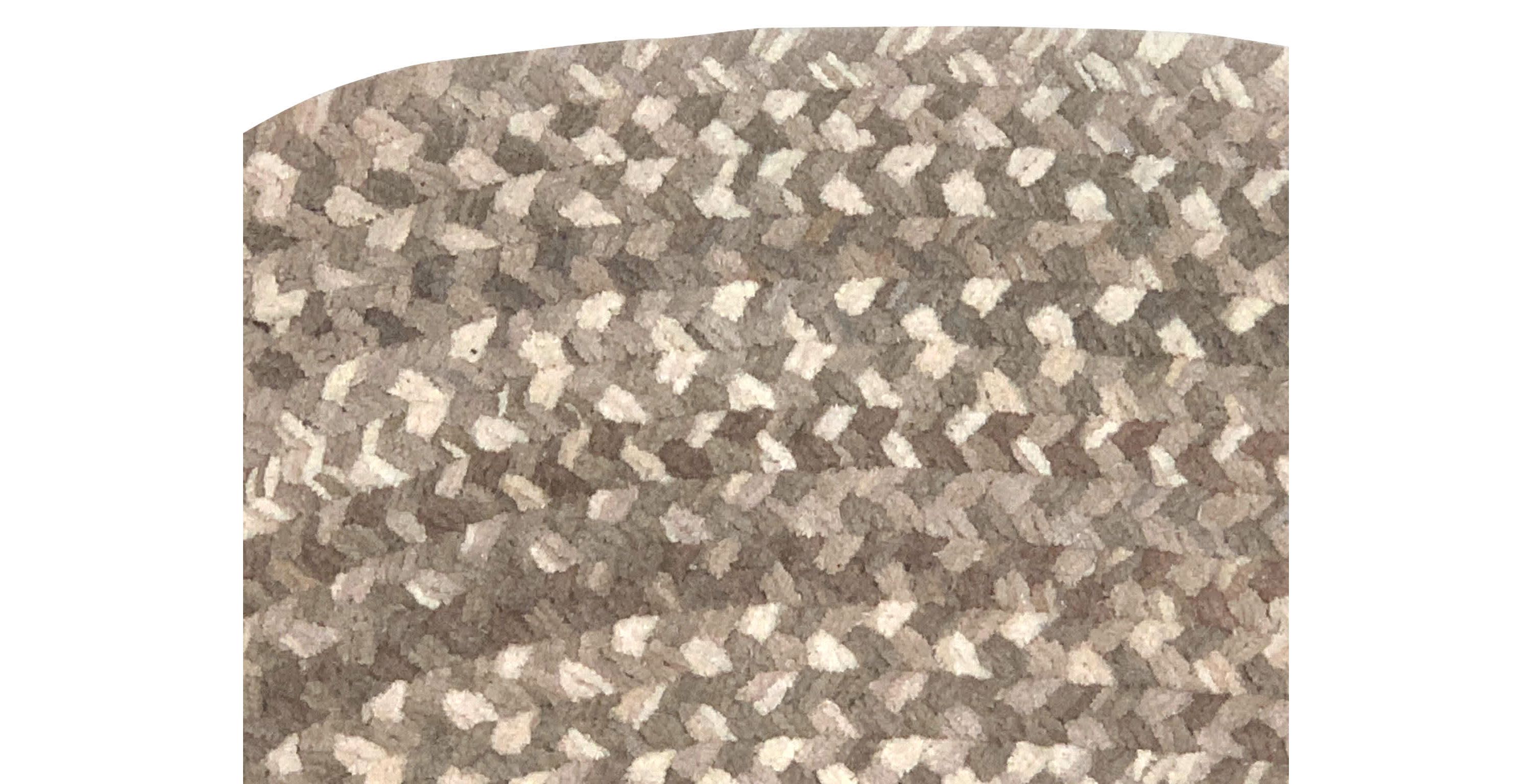 Better Trends Ombre Chenille Collection 100% Cotton Braided Rug