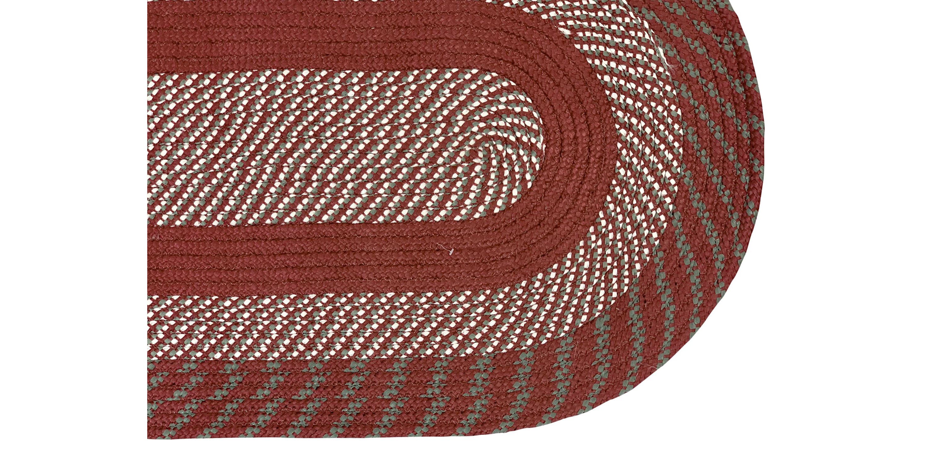 Better Trends Newport Collection 100% Polypropylene Braided Rug