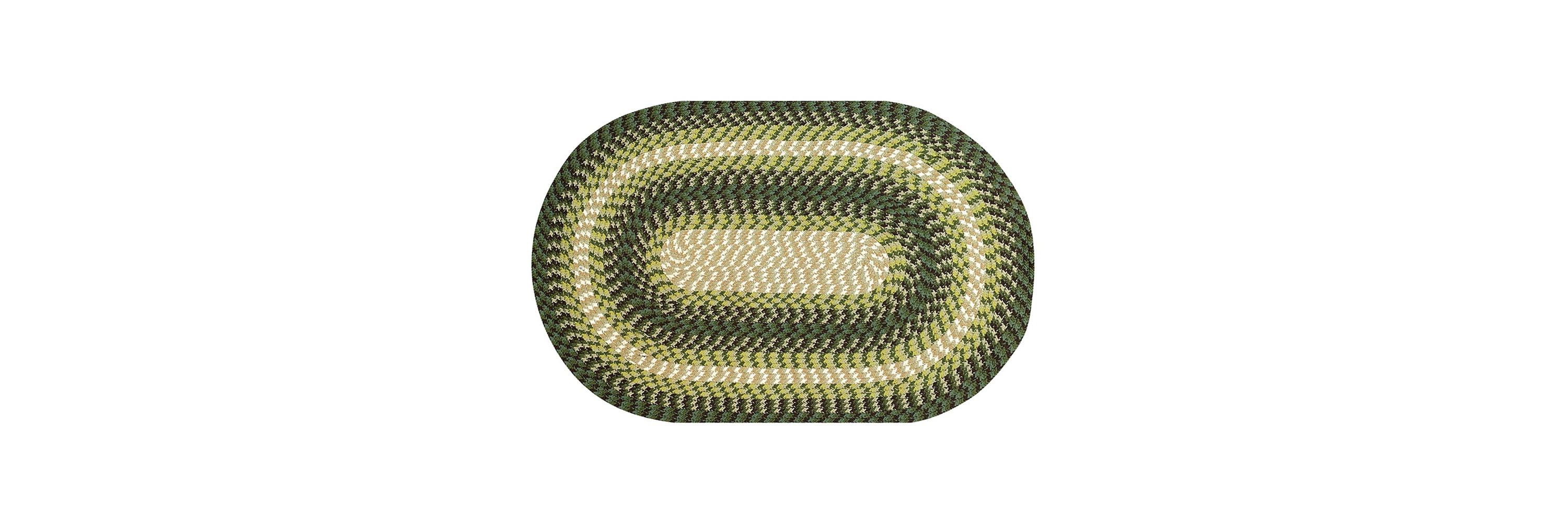 Better Trends Heritage Collection 100% Polypropylene Braided Rug