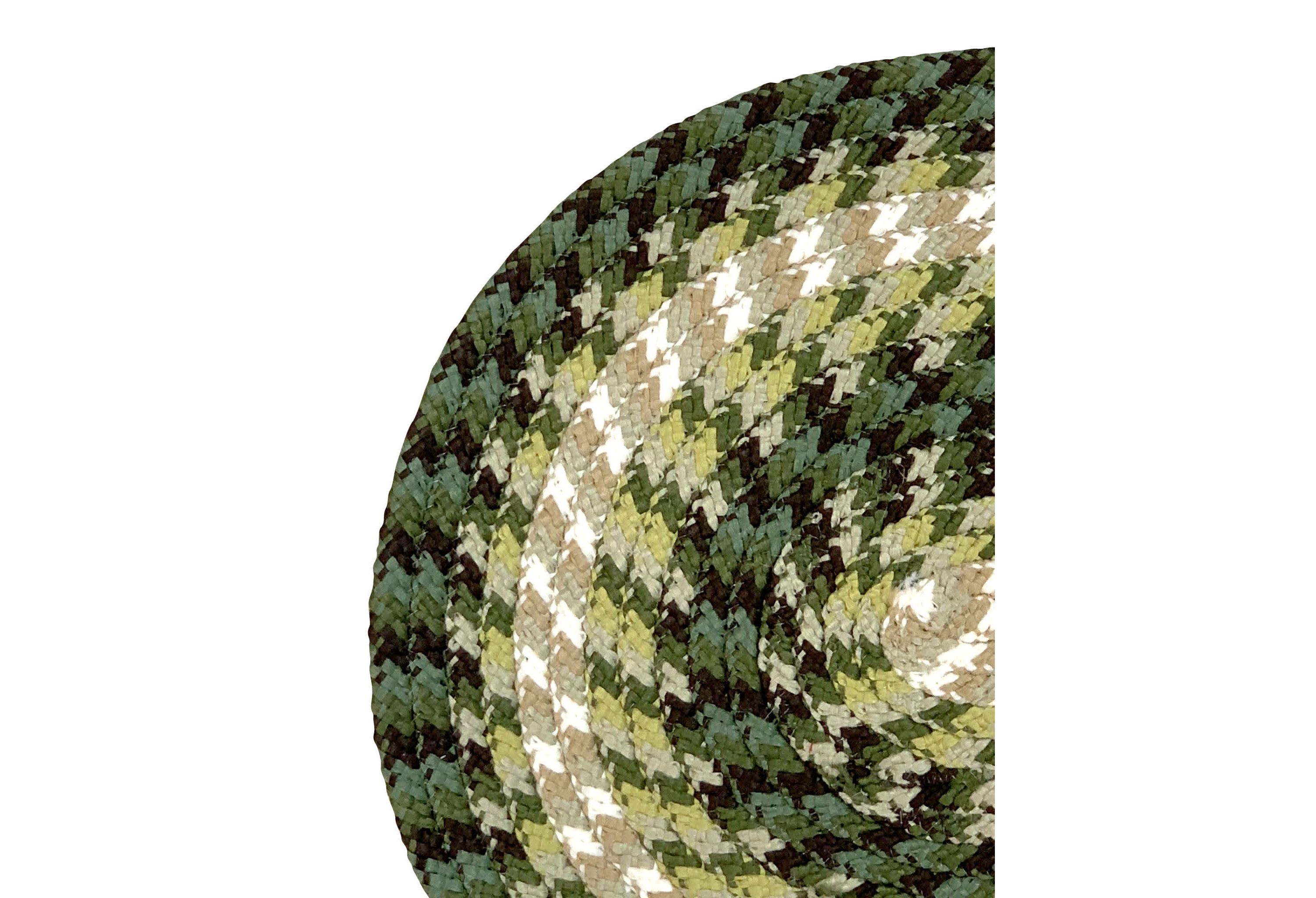 Better Trends Heritage Collection 100% Polypropylene Braided Rug