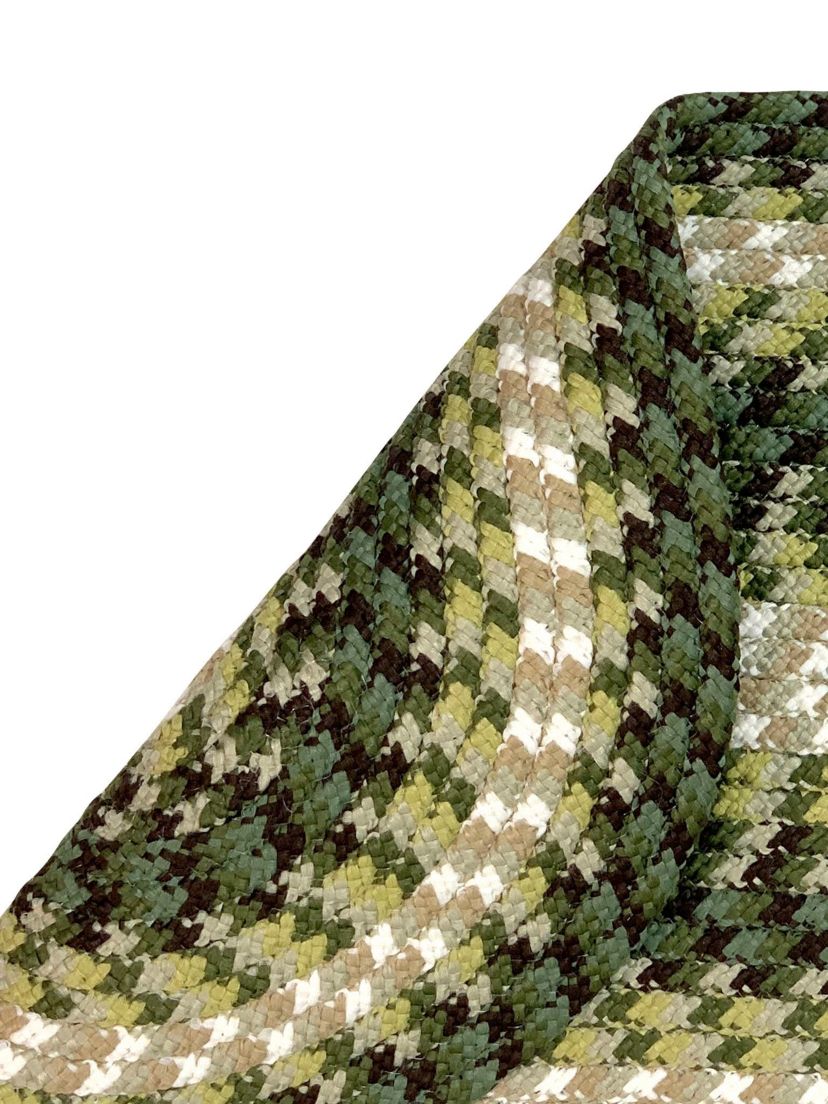 Better Trends Heritage Collection 100% Polypropylene Braided Rug