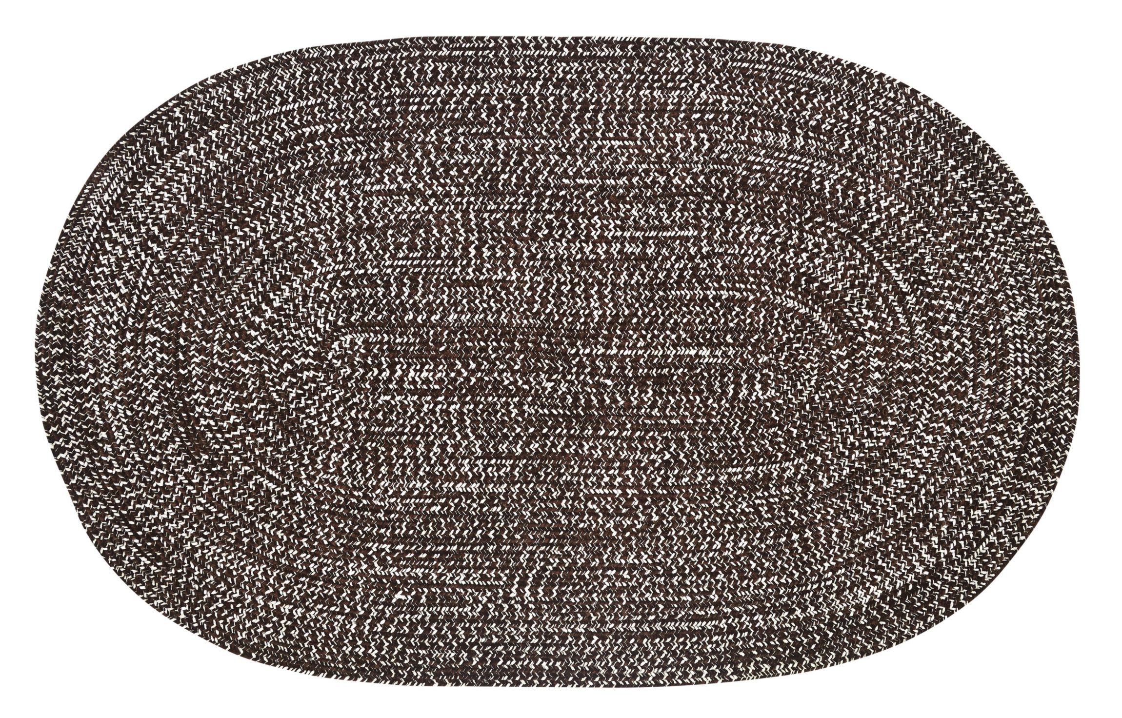 Better Trends Chenille Tweed Collection 100% Polyester Braided Rug
