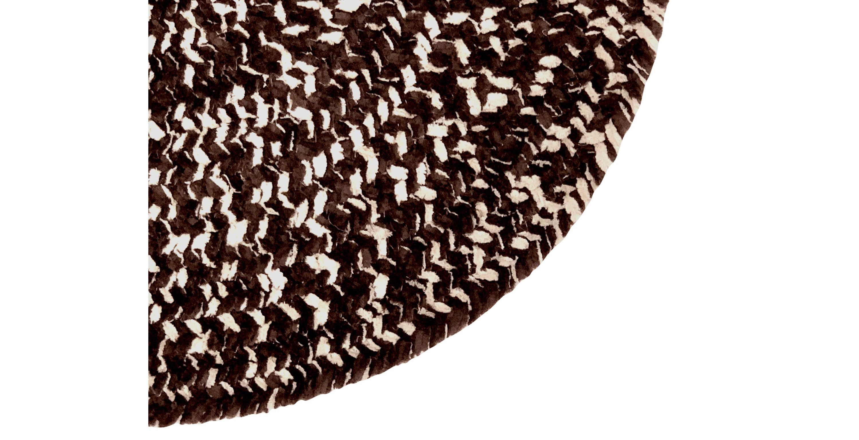 Better Trends Chenille Tweed Collection 100% Polyester Braided Rug