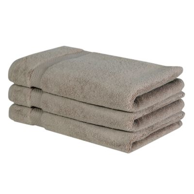 Better Trends Splash Zero Twist 100% Cotton 2 PC Hand Towel Set, 550 GSM Soft Plush Bathroom Towels, Quick Dry, Highly Absorbent & Machine Washable