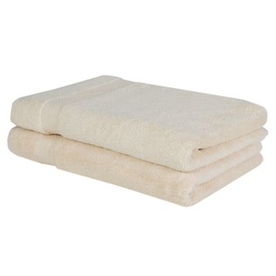 Better Trends Splash Zero Twist 100% Cotton 2 PC Hand Towel Set, 550 GSM Soft Plush Bathroom Towels, Quick Dry, Highly Absorbent & Machine Washable