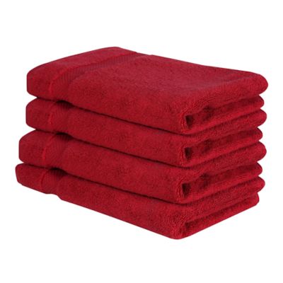 Better Trends Splash Zero Twist 100% Cotton 2 PC Hand Towel Set, 550 GSM Soft Plush Bathroom Towels, Quick Dry, Highly Absorbent & Machine Washable