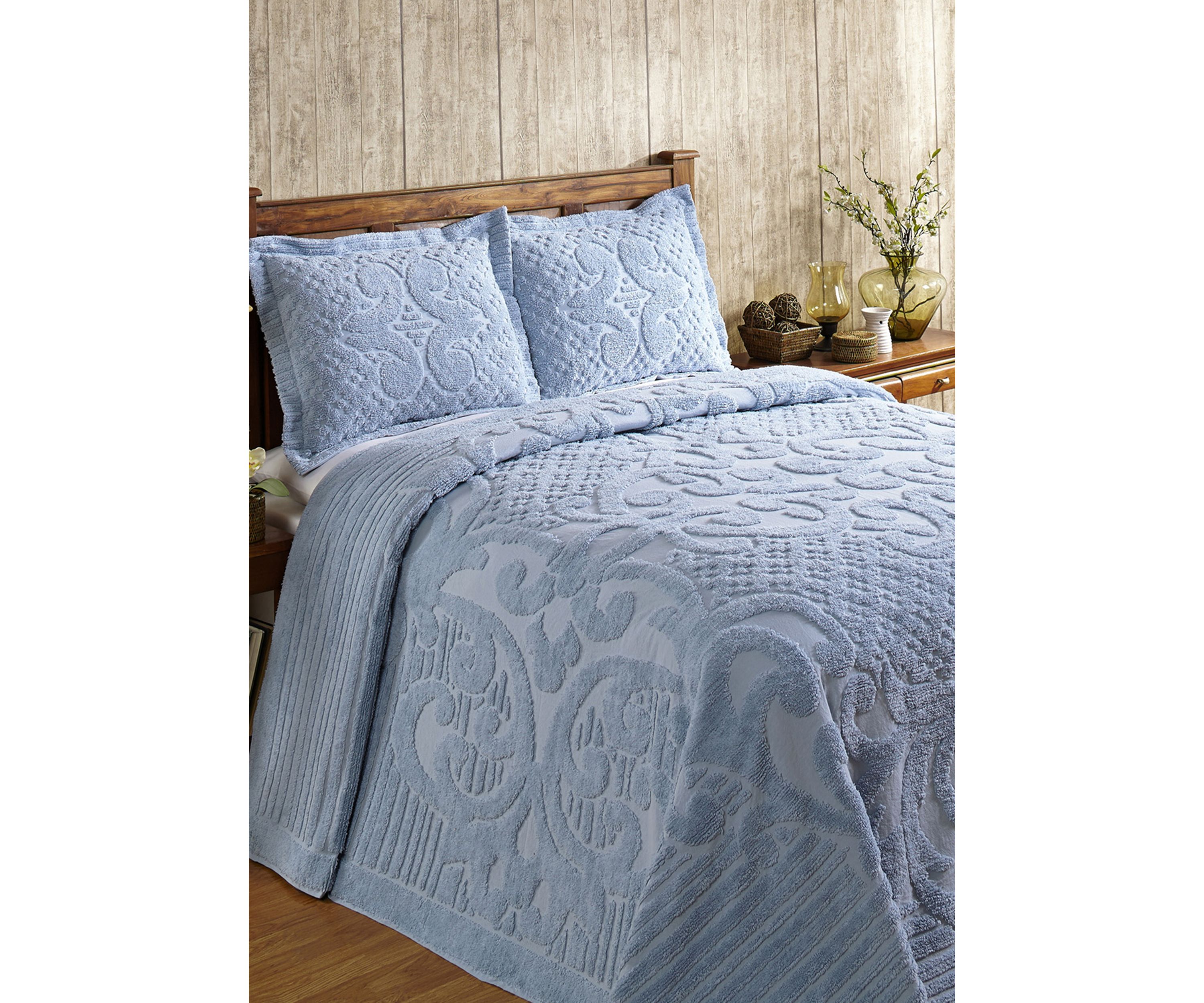 Ashton 100 Percent Cotton Chenille Bedspread