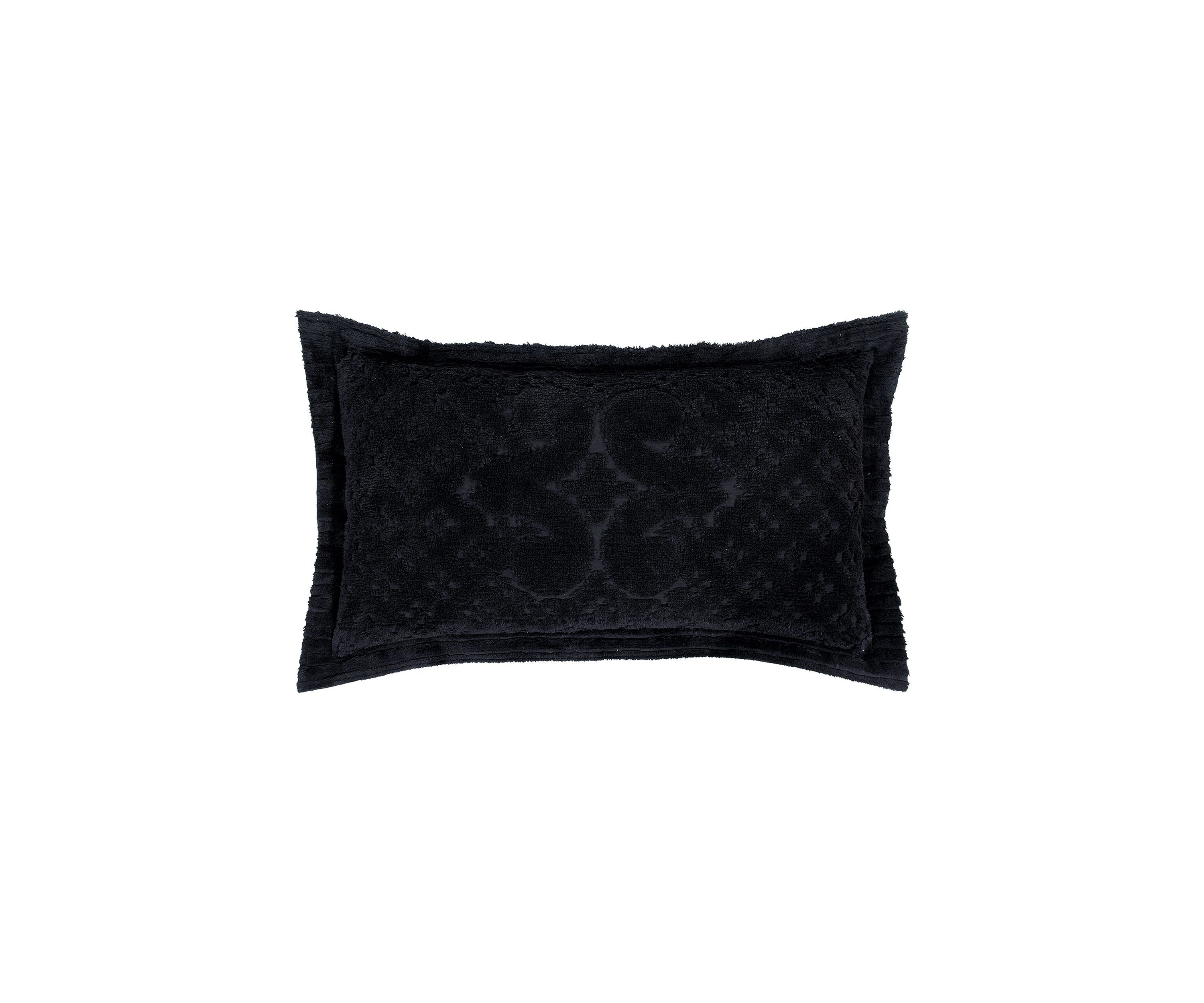 Ashton Collection Medallion Design 100% Cotton Tufted Unique Luxurious King Sham