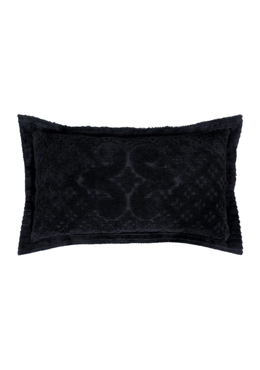 Ashton Collection Medallion Design 100% Cotton Tufted Unique Luxurious King Sham