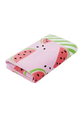 Crown & Ivy™ Pink Watermelon Beach Towel | belk