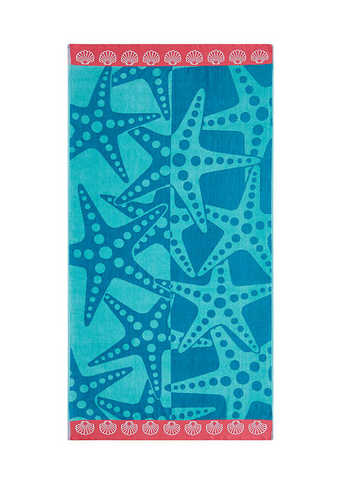 Crown & Ivy™ Starfish Beach Towel