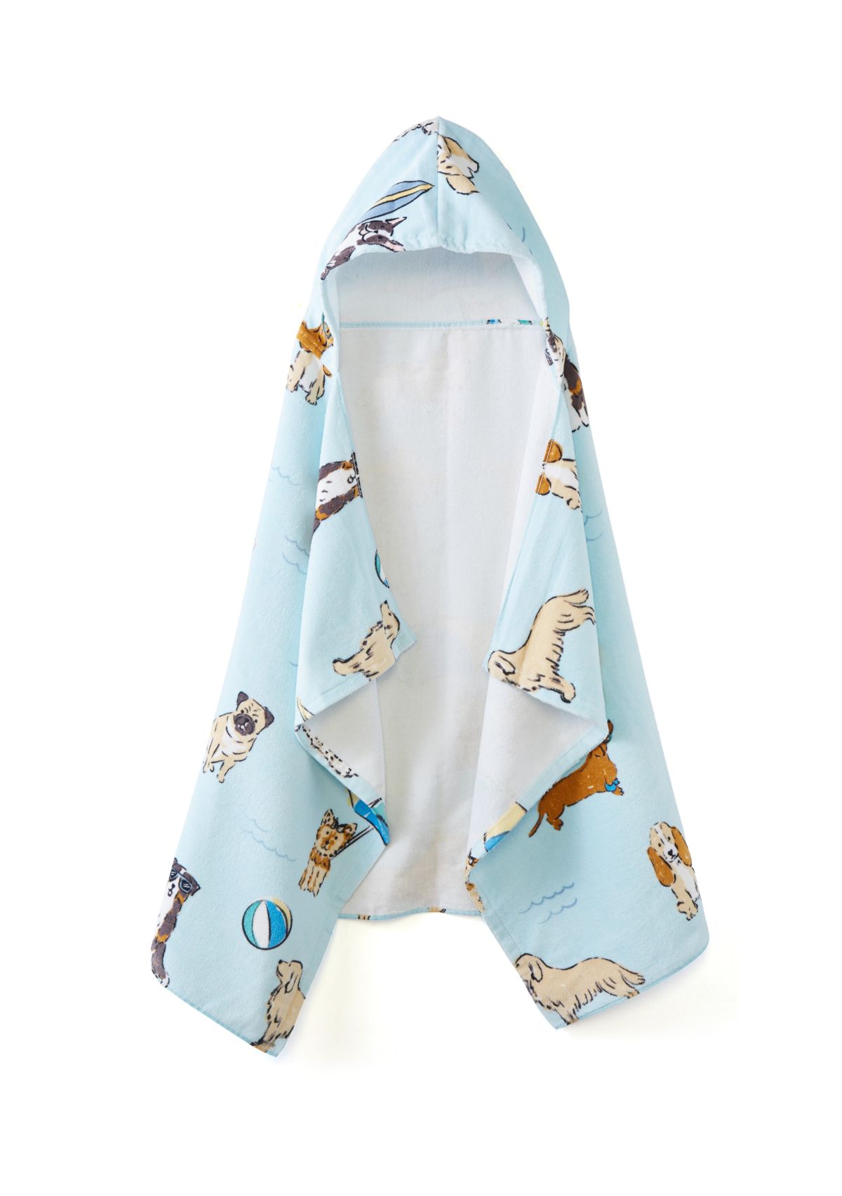 Beach Dogs Hooded Towel