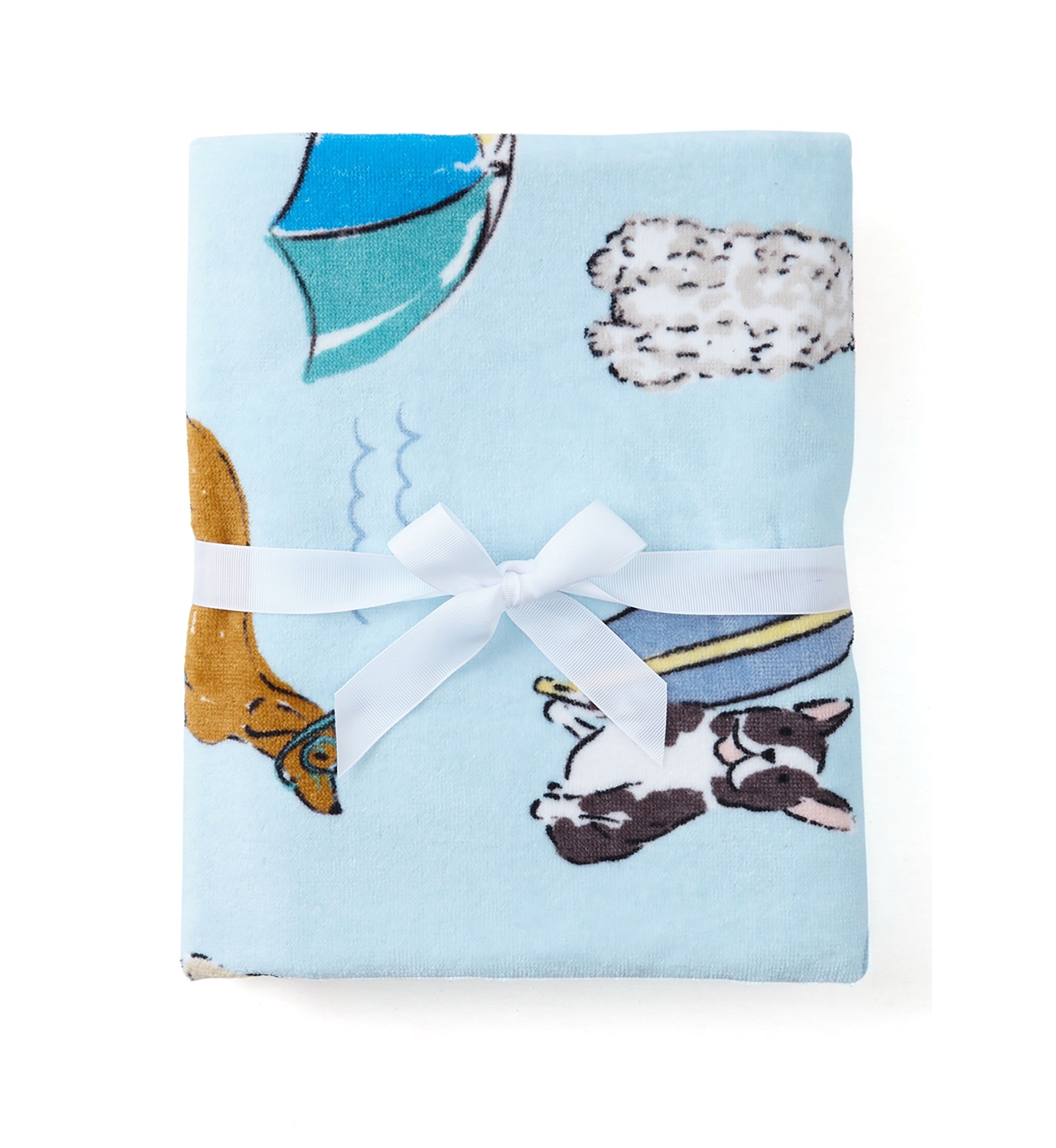 Beach Dogs Hooded Towel