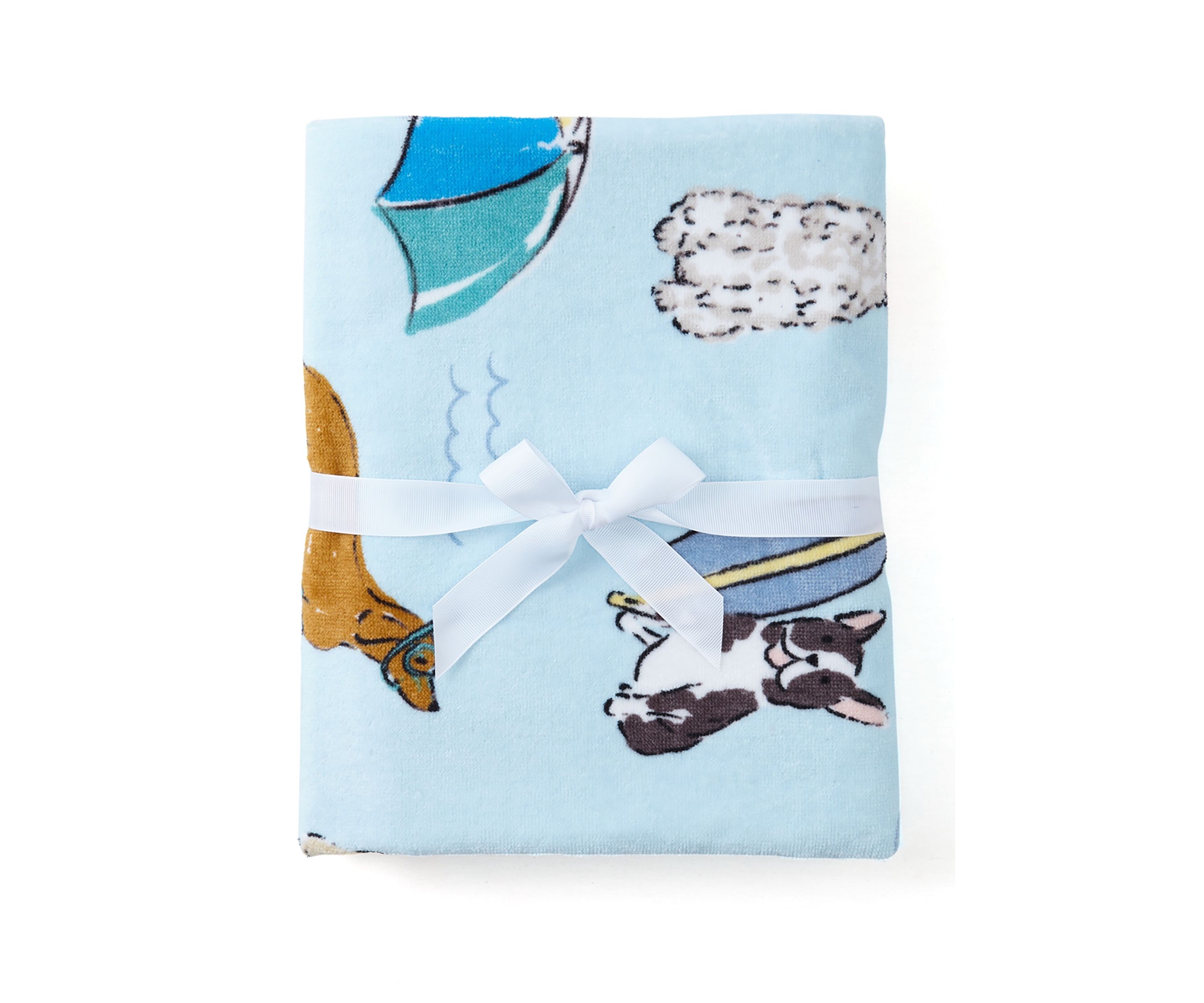 Beach Dogs Hooded Towel