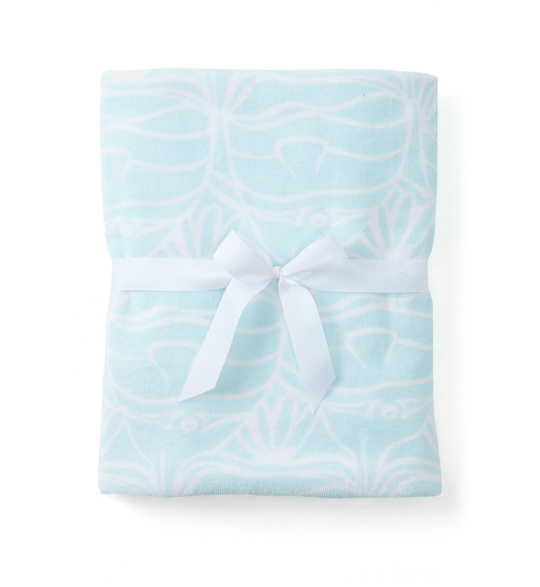 Kids Hooded Aqua Towel