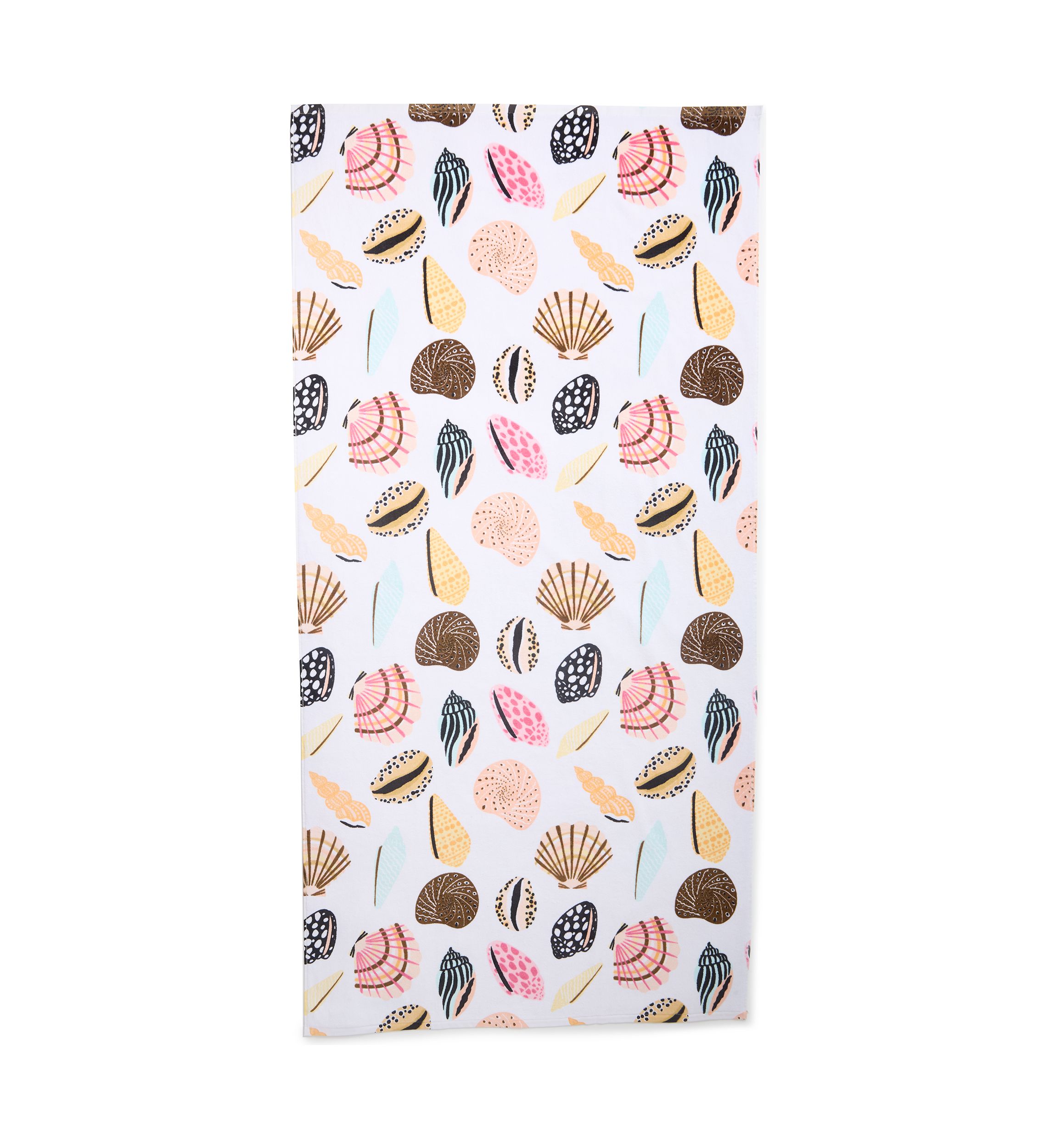 Beach Shells Beach Towel