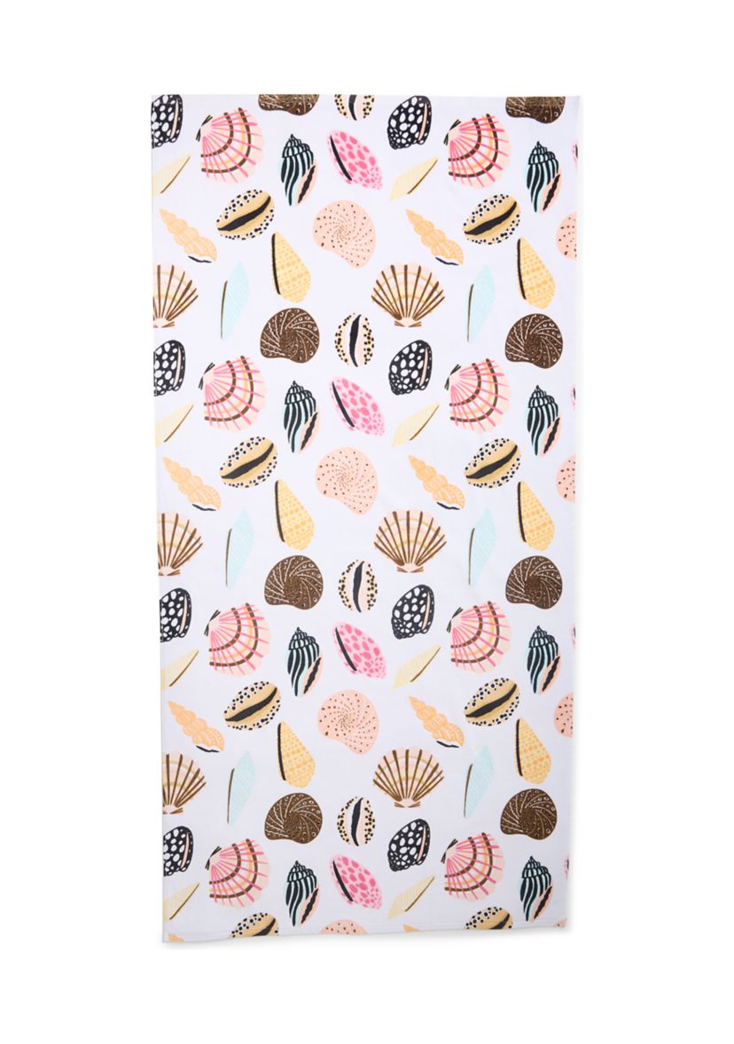 Beach Shells Beach Towel
