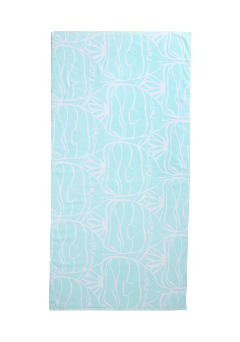 Fish Turquoise Beach/Pool Towel
