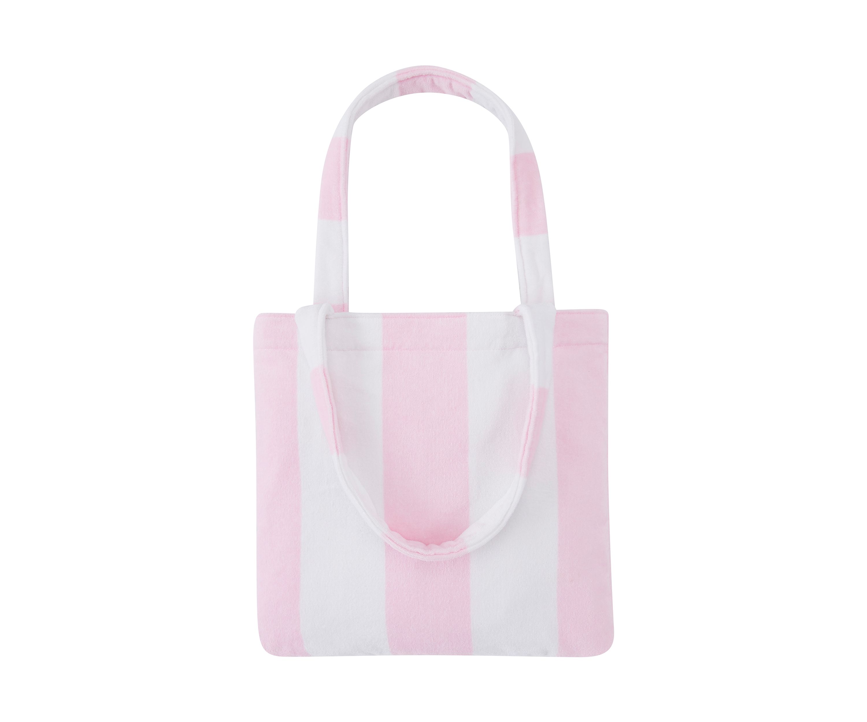 Pink Beach Towel Tote