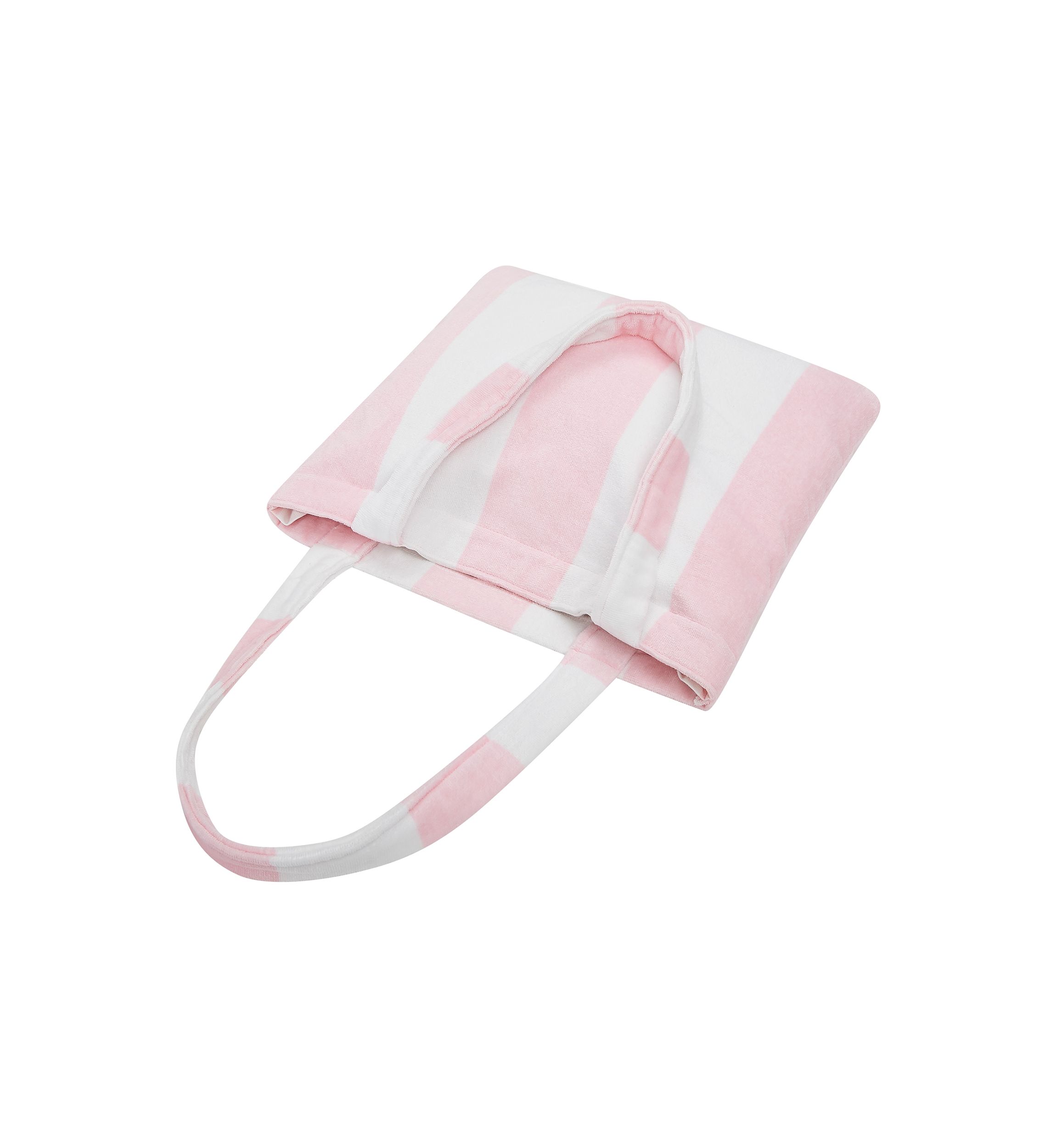 Pink Beach Towel Tote