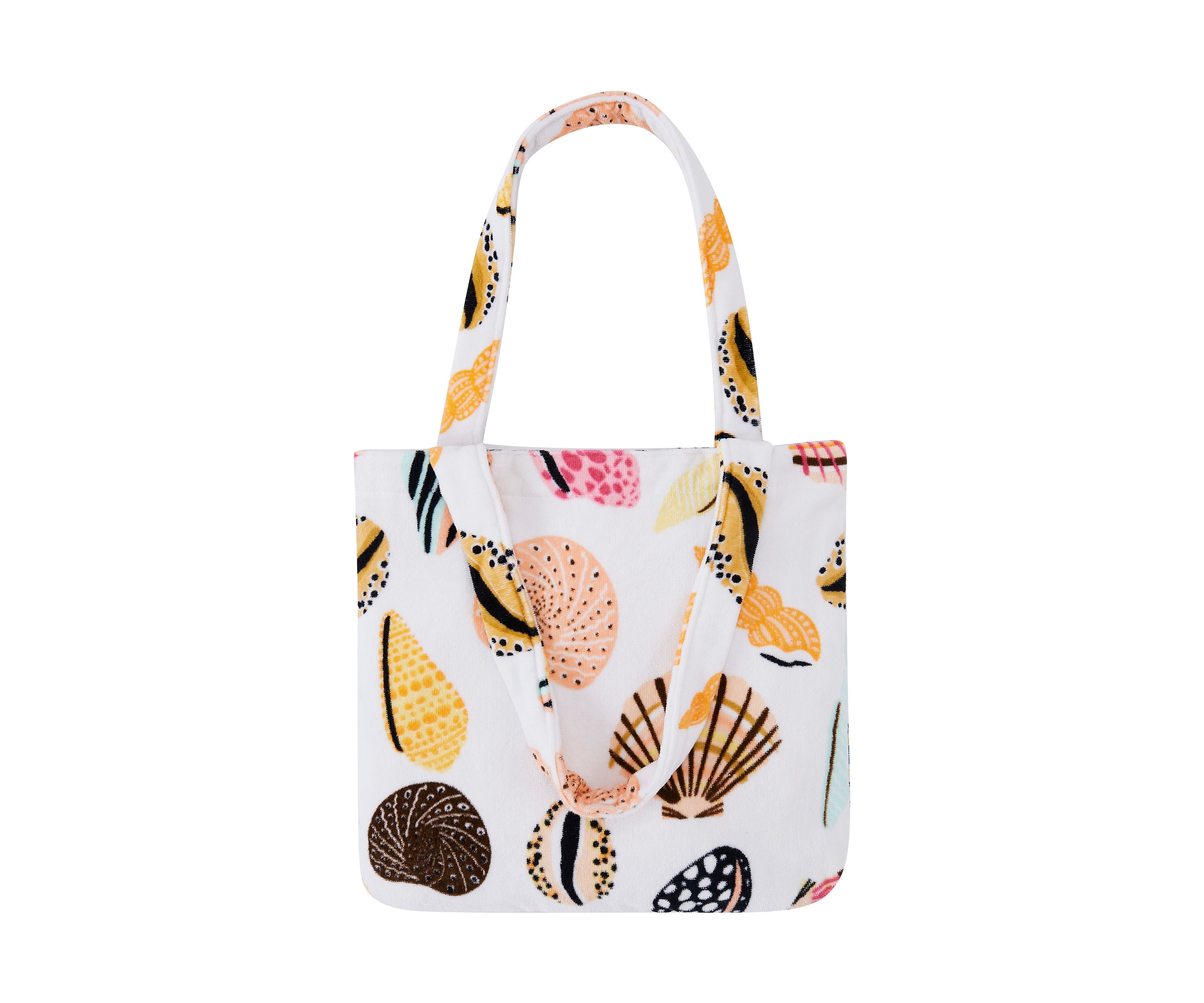 Shell Beach Towel Tote