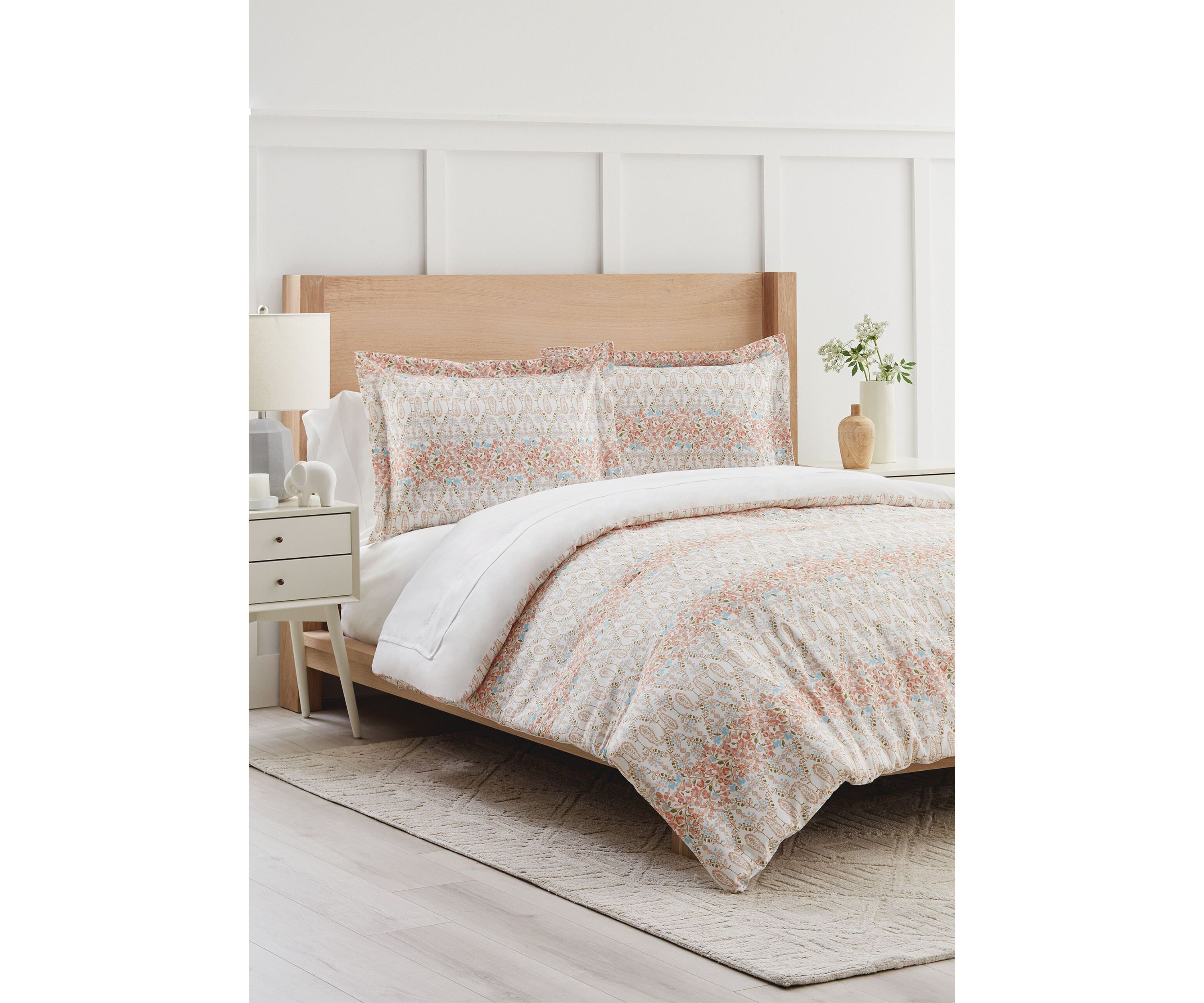 Francesca Floral 3-Piece Comforter Set