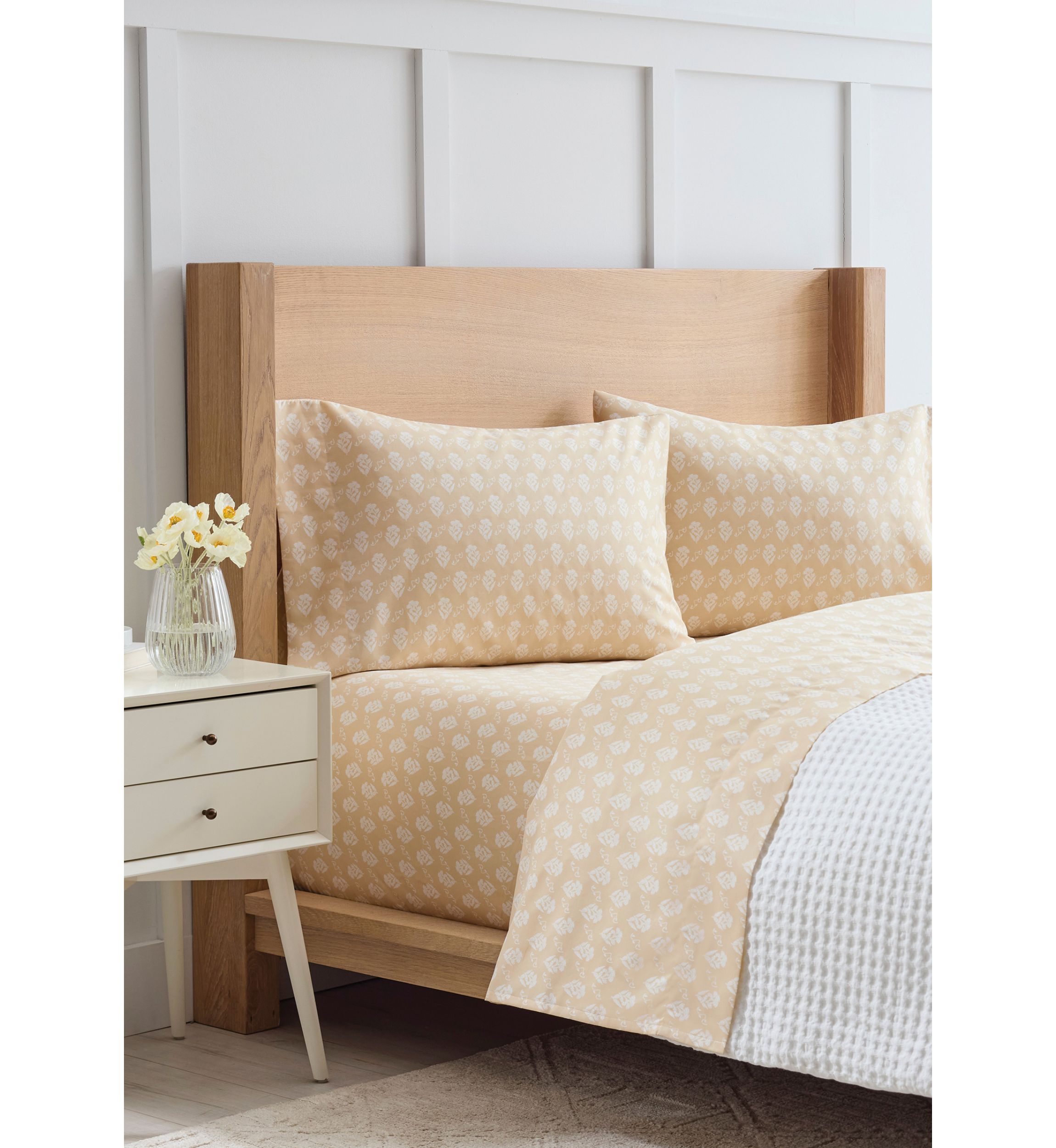 Performance 400 Thread Count Floral Sheet Set