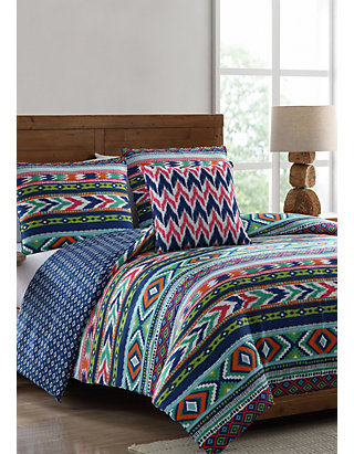 Mhf Home Ava Tribal Print Reversible Comforter Set Belk
