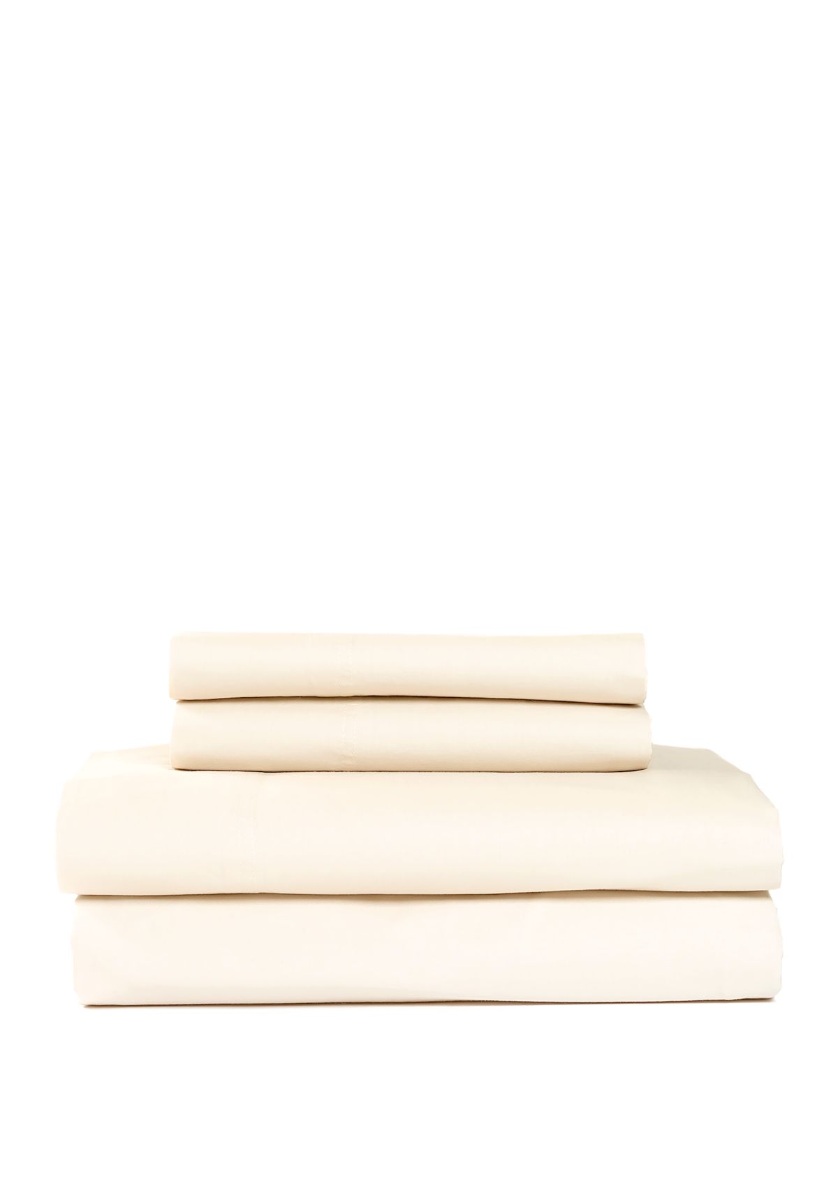Washed Percale Cotton Sheet Set - 180 Thread Count