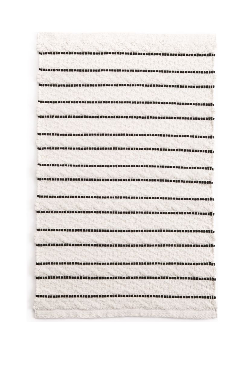 Broken Stripe Bath Rug 